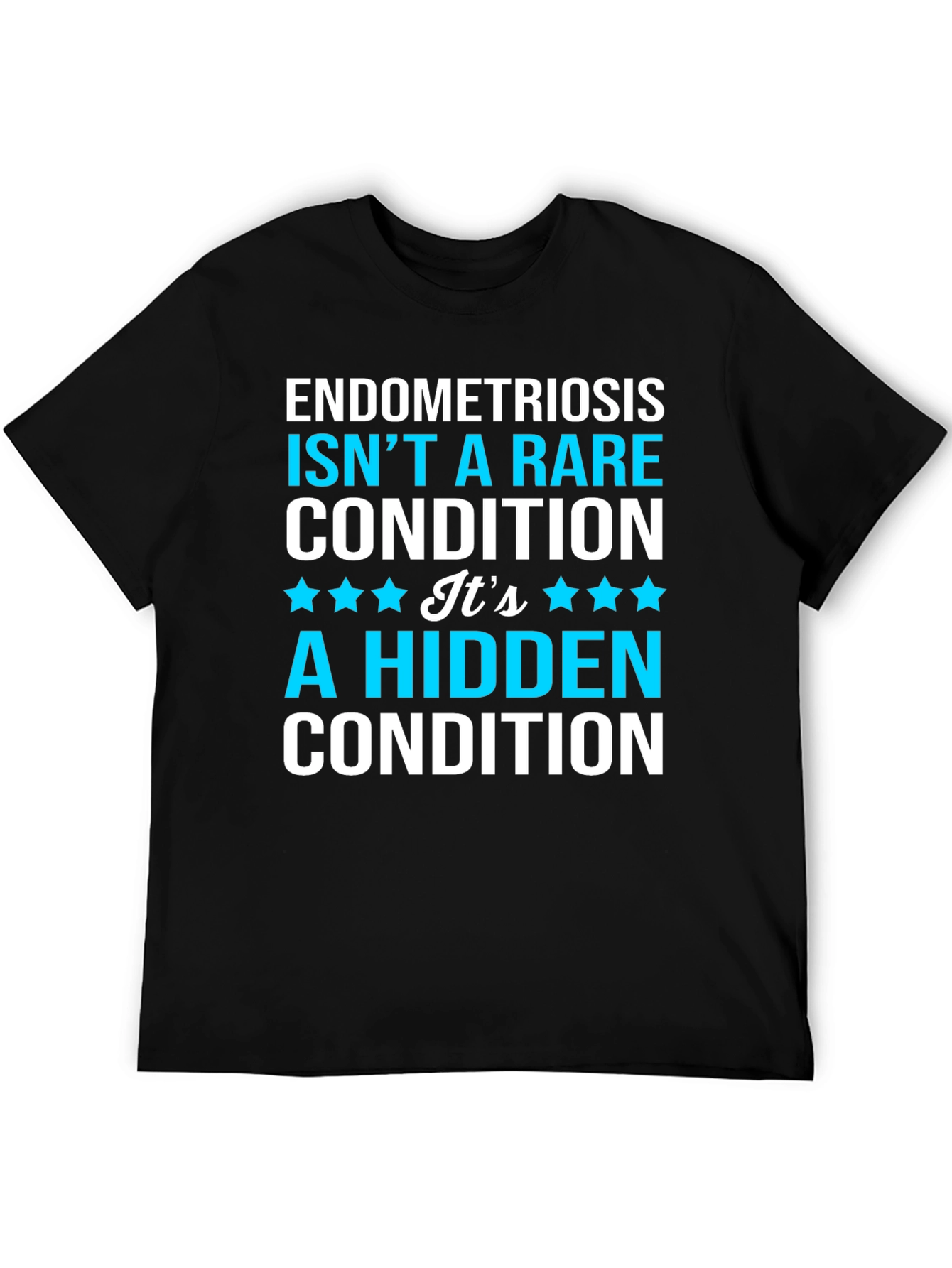 Endometriosis Awareness T-Shirt - Hidden Condition Tee