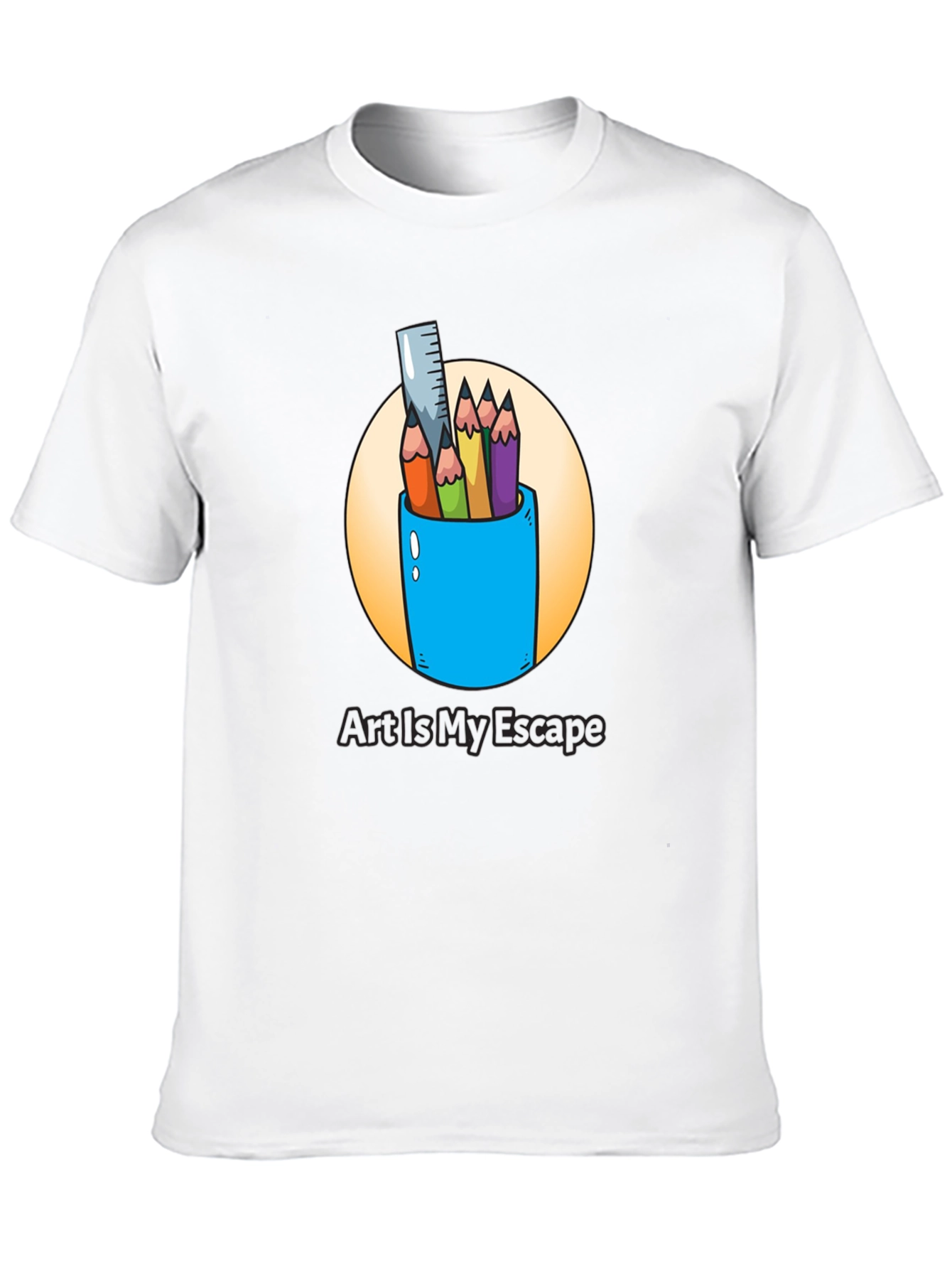 Art by My Escape T-Shirt - Creative Design