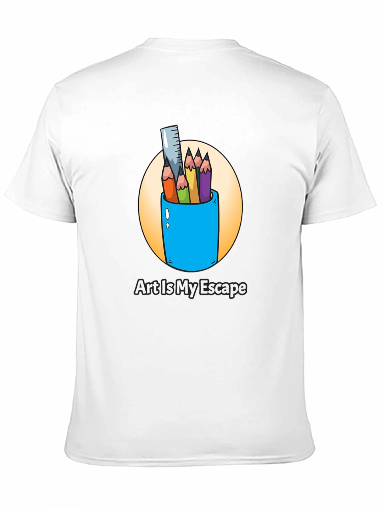 Art by My Escape T-Shirt - Creative Design