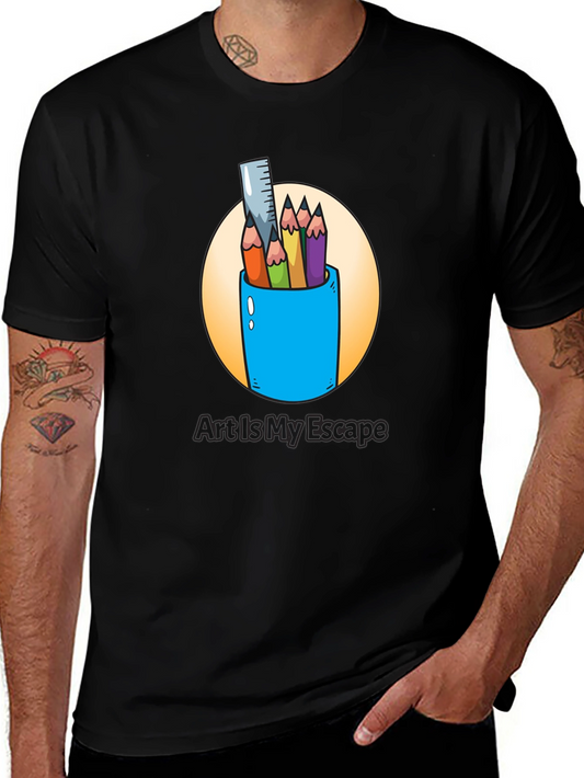 Art by My Escape T-Shirt - Creative Design