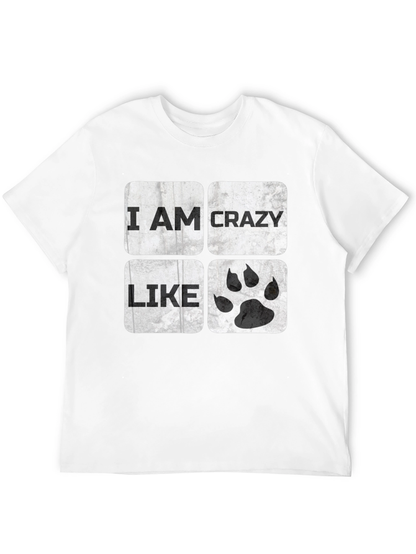 Crazy Like T-Shirt | Funny Animal Paw Tee