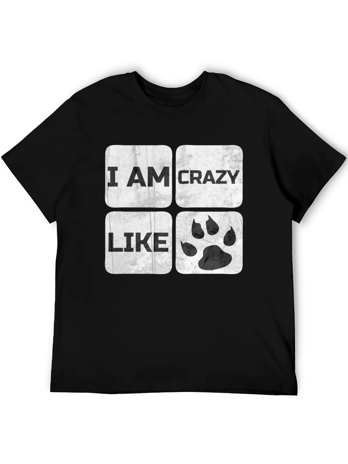 Crazy Like T-Shirt | Funny Animal Paw Tee