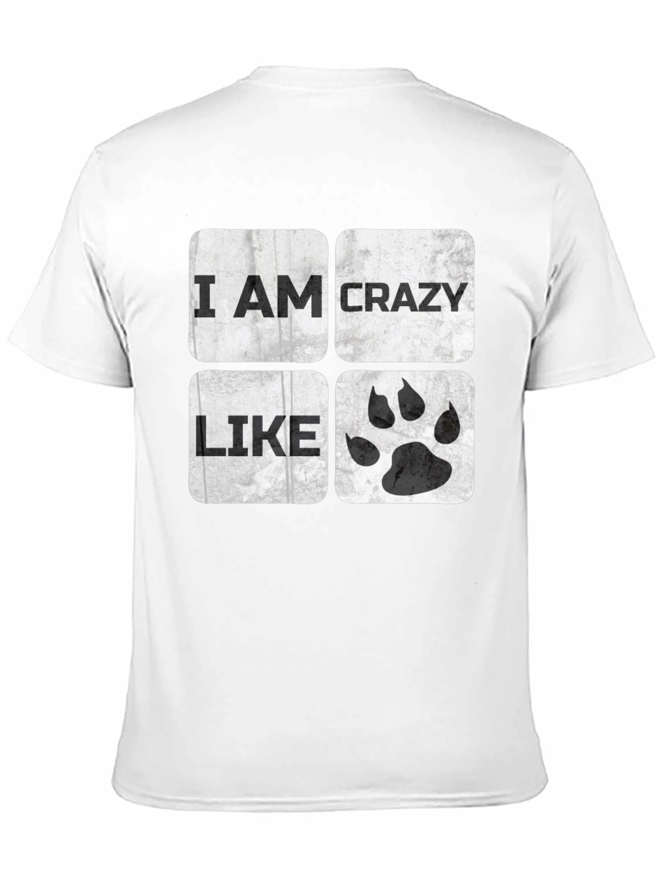 Crazy Like T-Shirt | Funny Animal Paw Tee