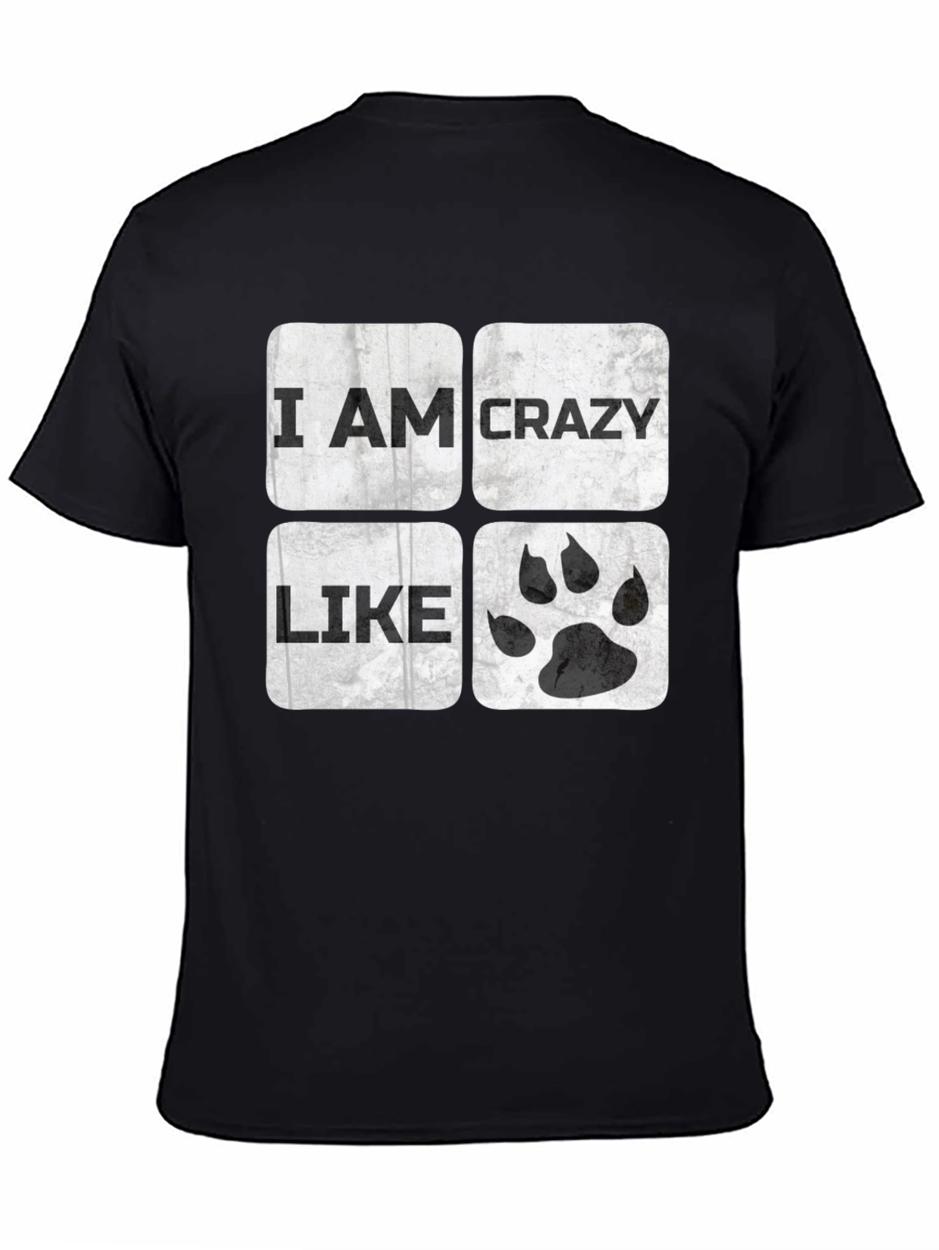 Crazy Like T-Shirt | Funny Animal Paw Tee