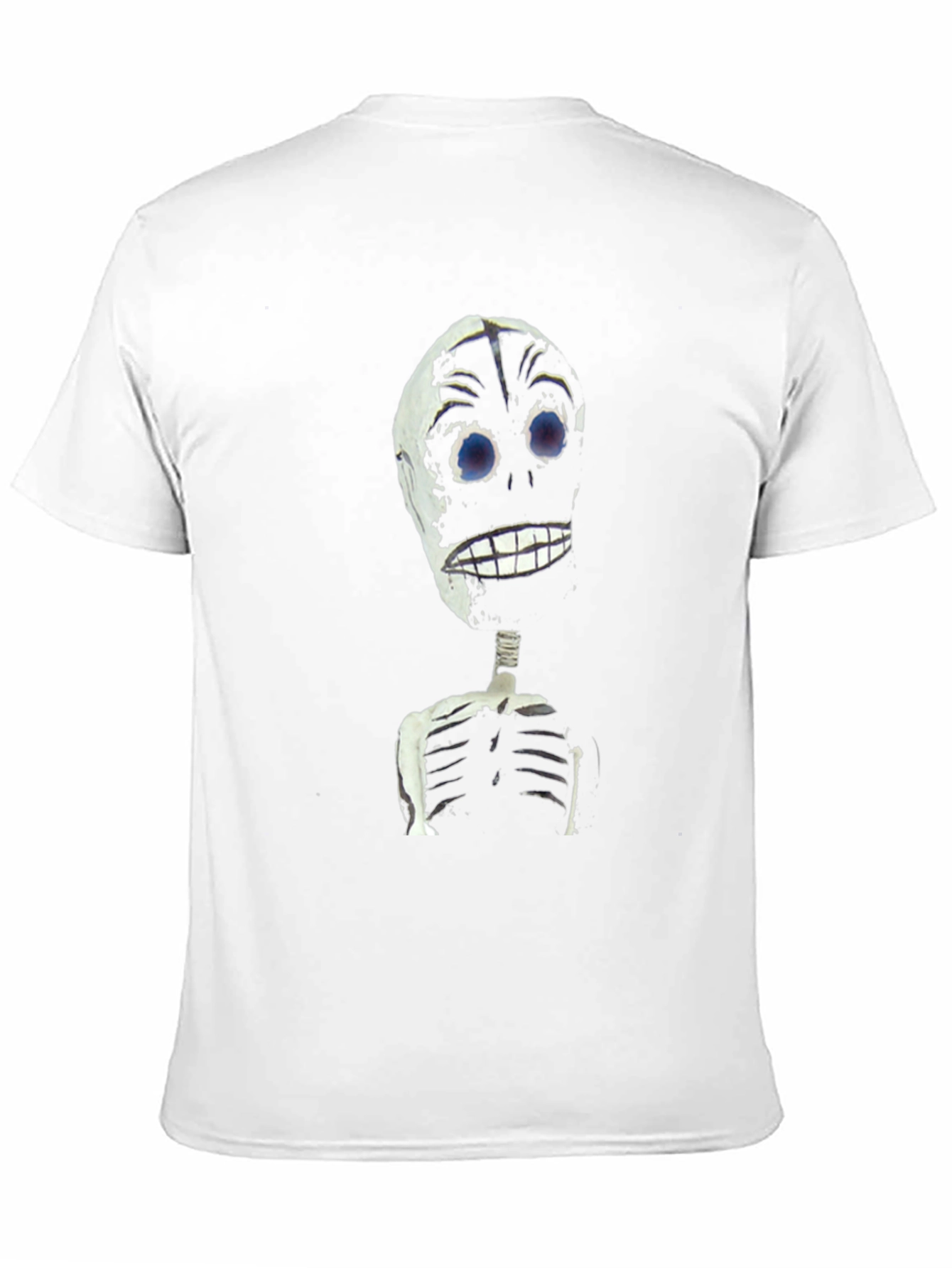 Skeleton Graphic Tee - Creepy Cool Black T-Shirt