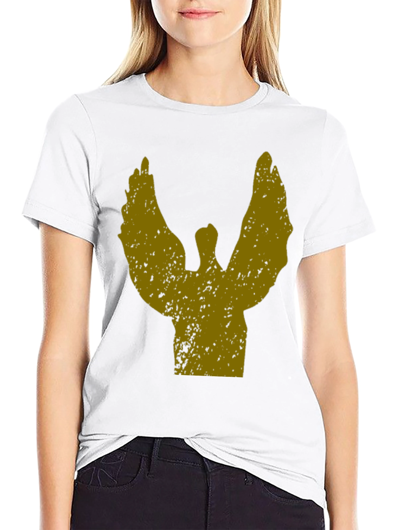 Eagle Emblem Black T-Shirt