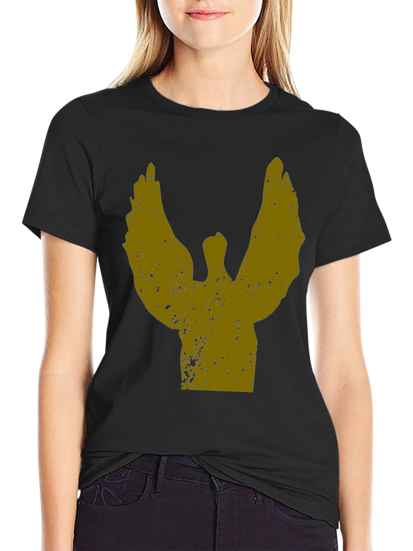 Eagle Emblem Black T-Shirt