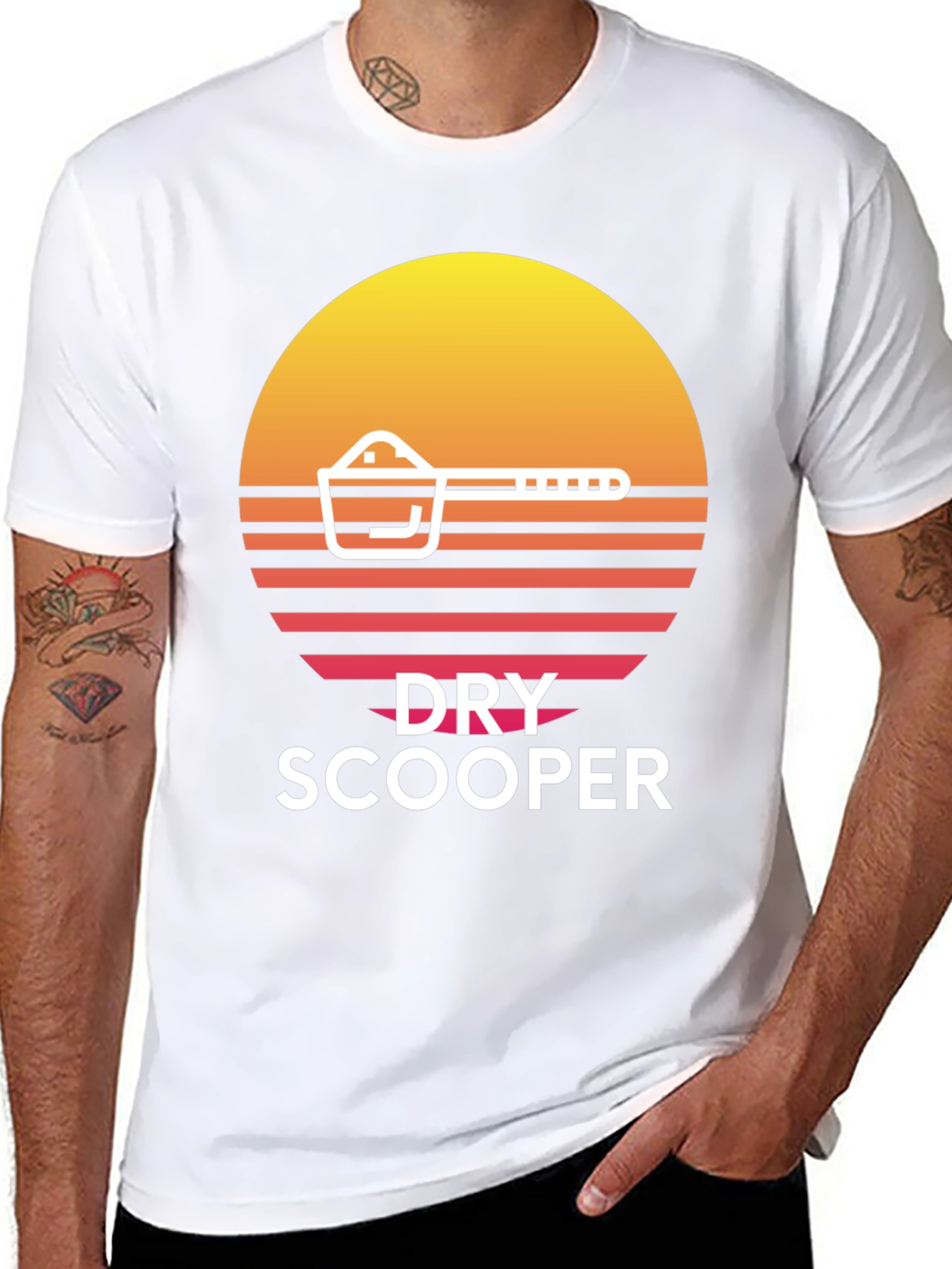 Dry Scooper Graphic T-Shirt - Black