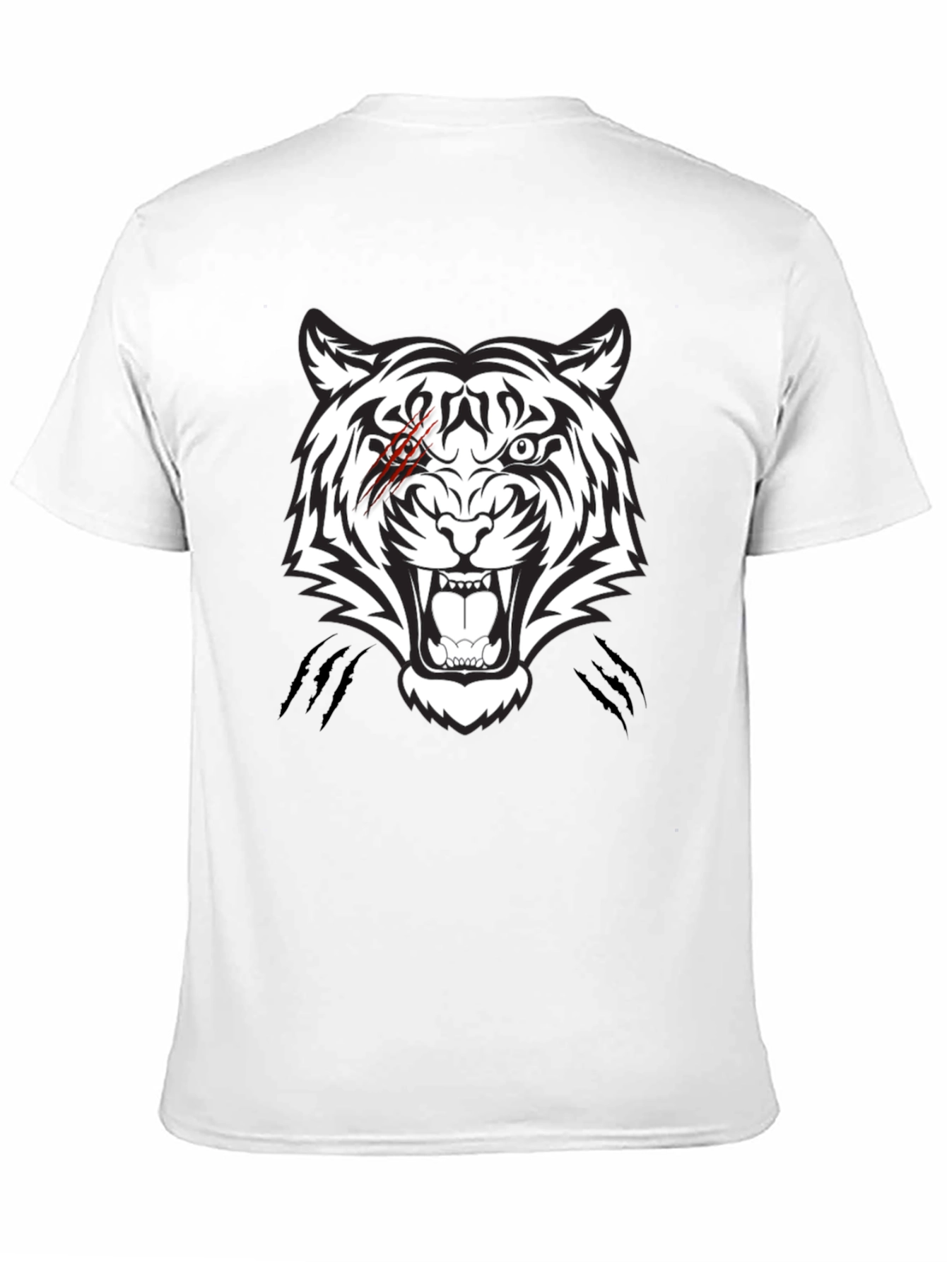 Tiger Graphic T-Shirt - Fierce Animal Design