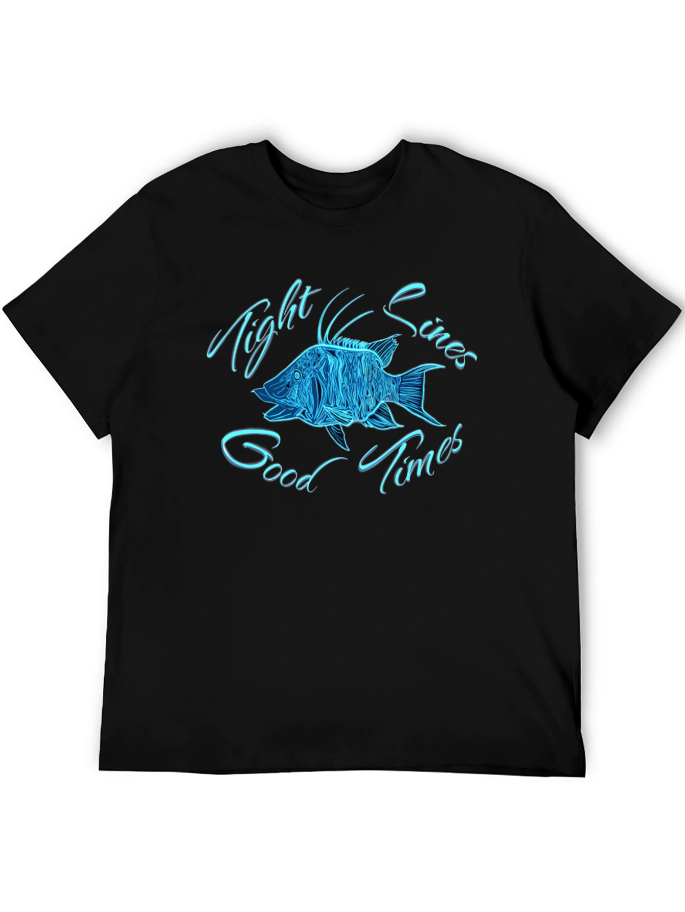 Tight Lines Good Times Fish Graphic Tee