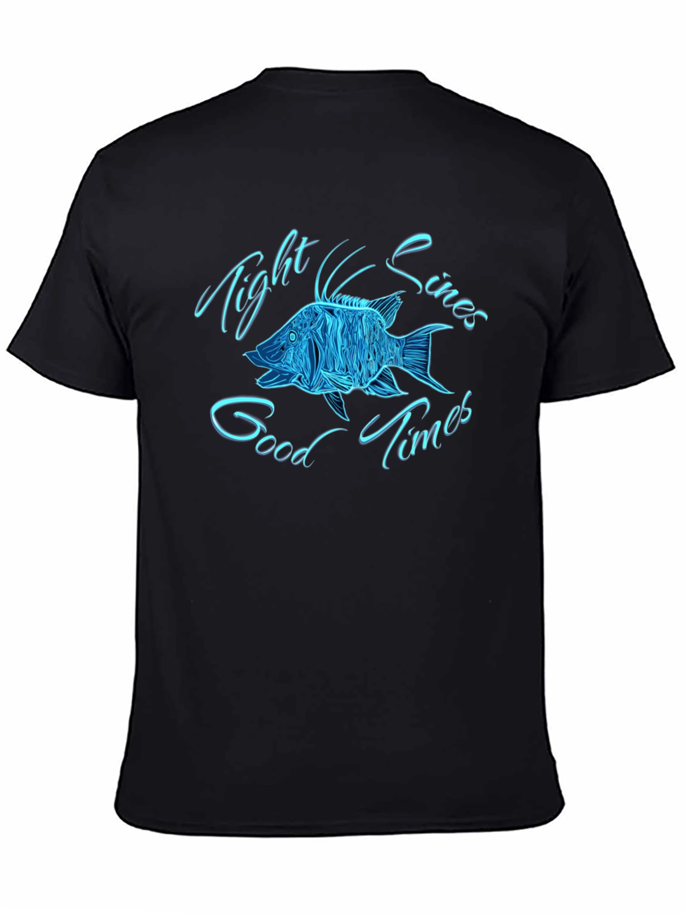 Tight Lines Good Times Fish Graphic Tee