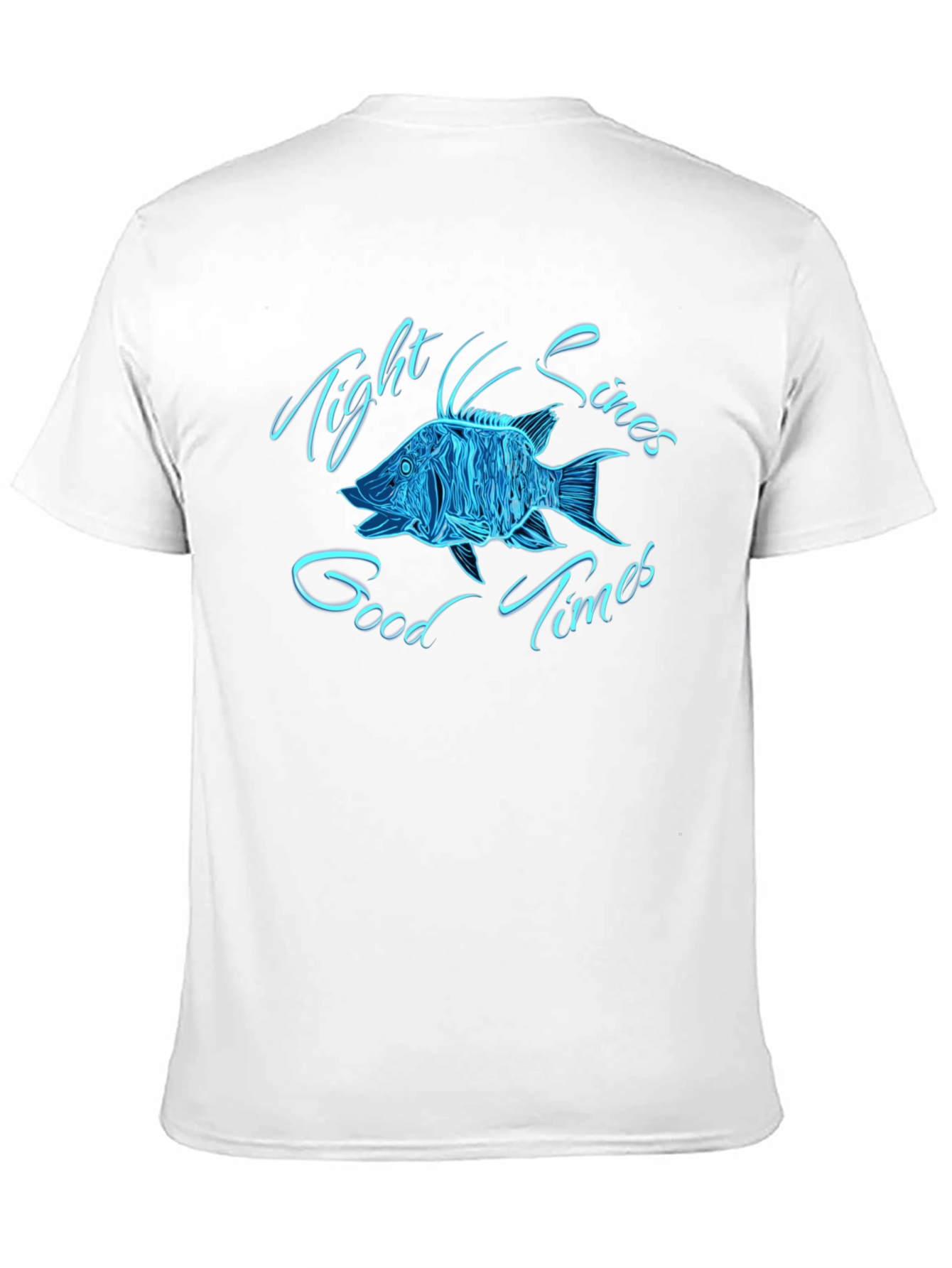 Tight Lines Good Times Fish Graphic Tee
