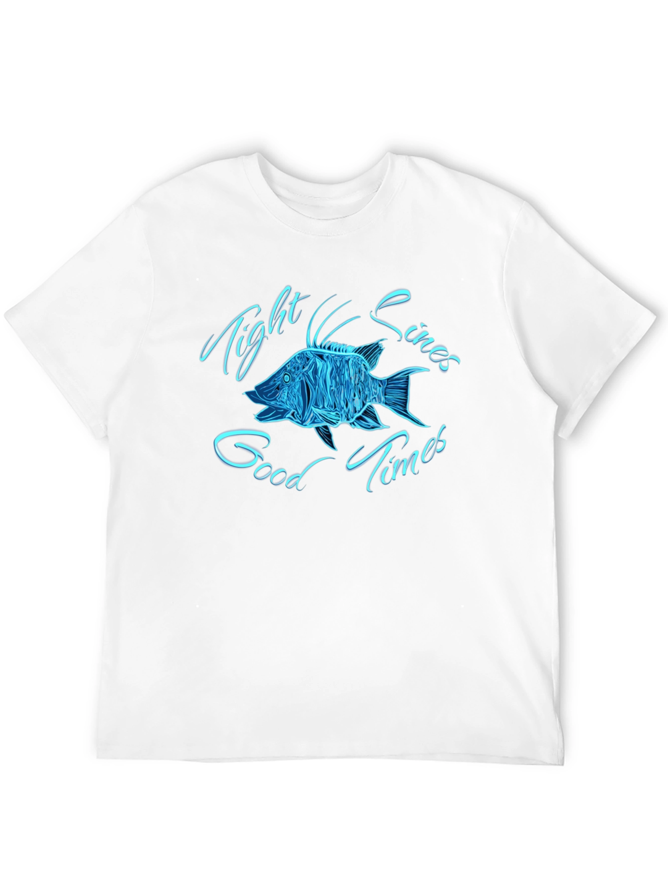 Tight Lines Good Times Fish Graphic Tee