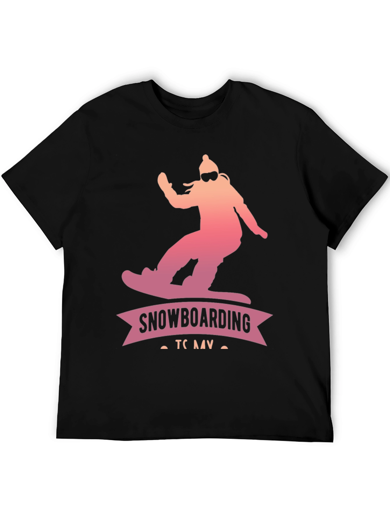 Snowboarding Graphic Tee - Winter Sports Apparel