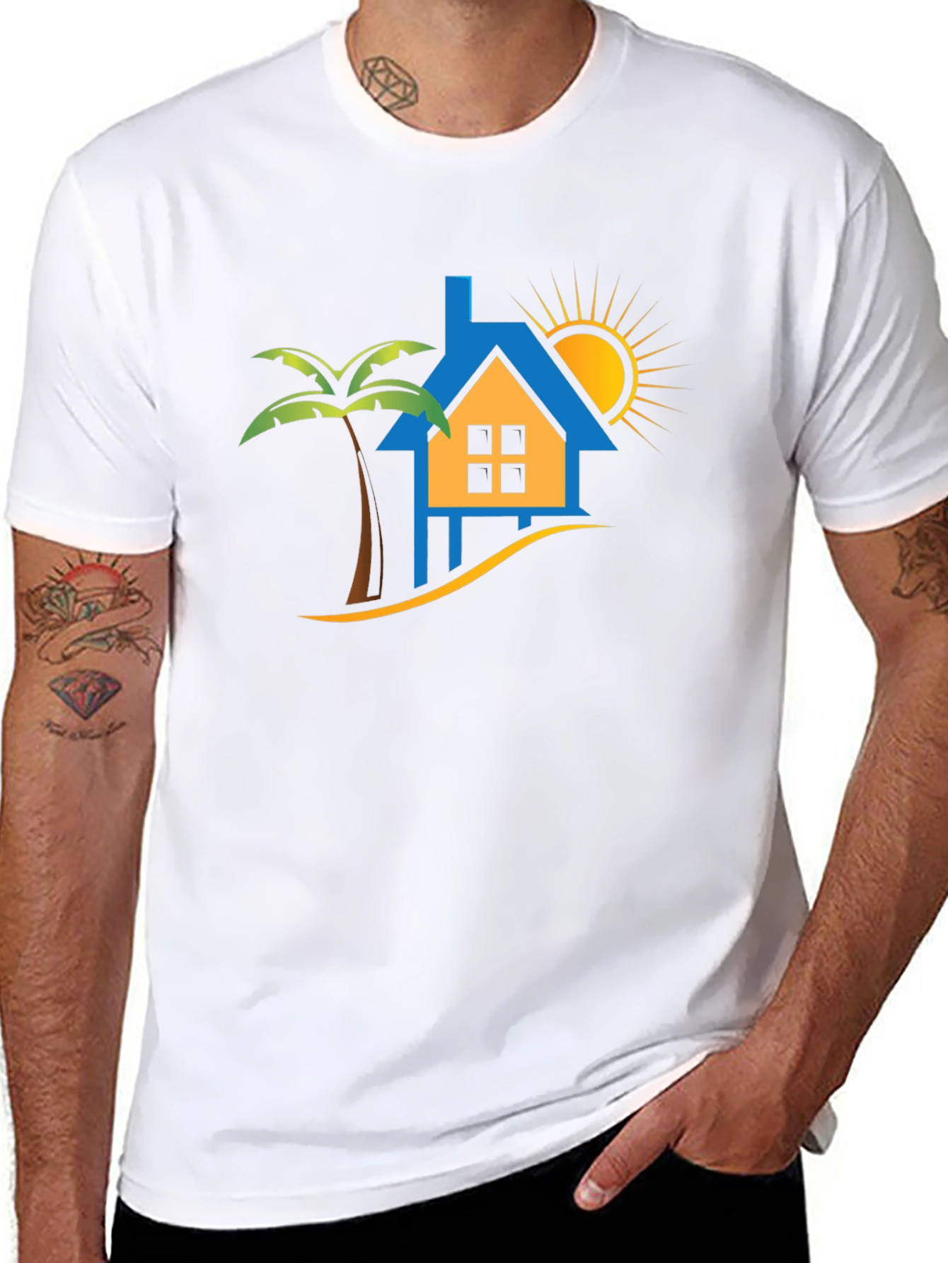 Tropical Beach House T-Shirt