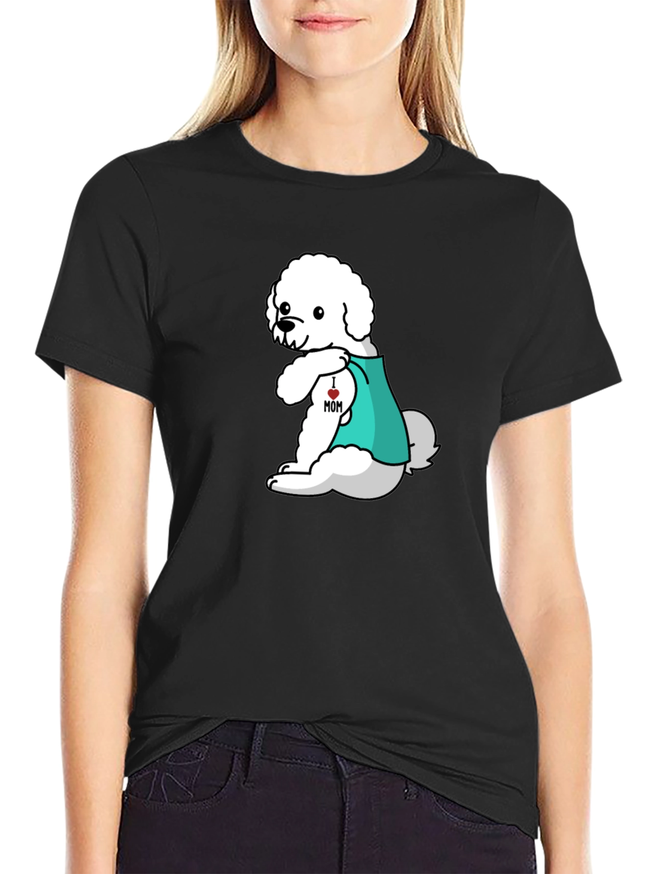Dog Mom Tattoo T-Shirt