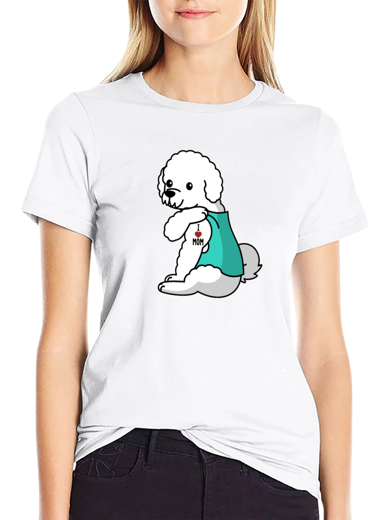 Dog Mom Tattoo T-Shirt