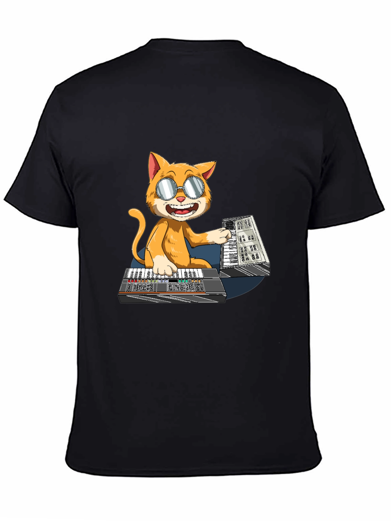 Cool Cat Keyboardist T-Shirt
