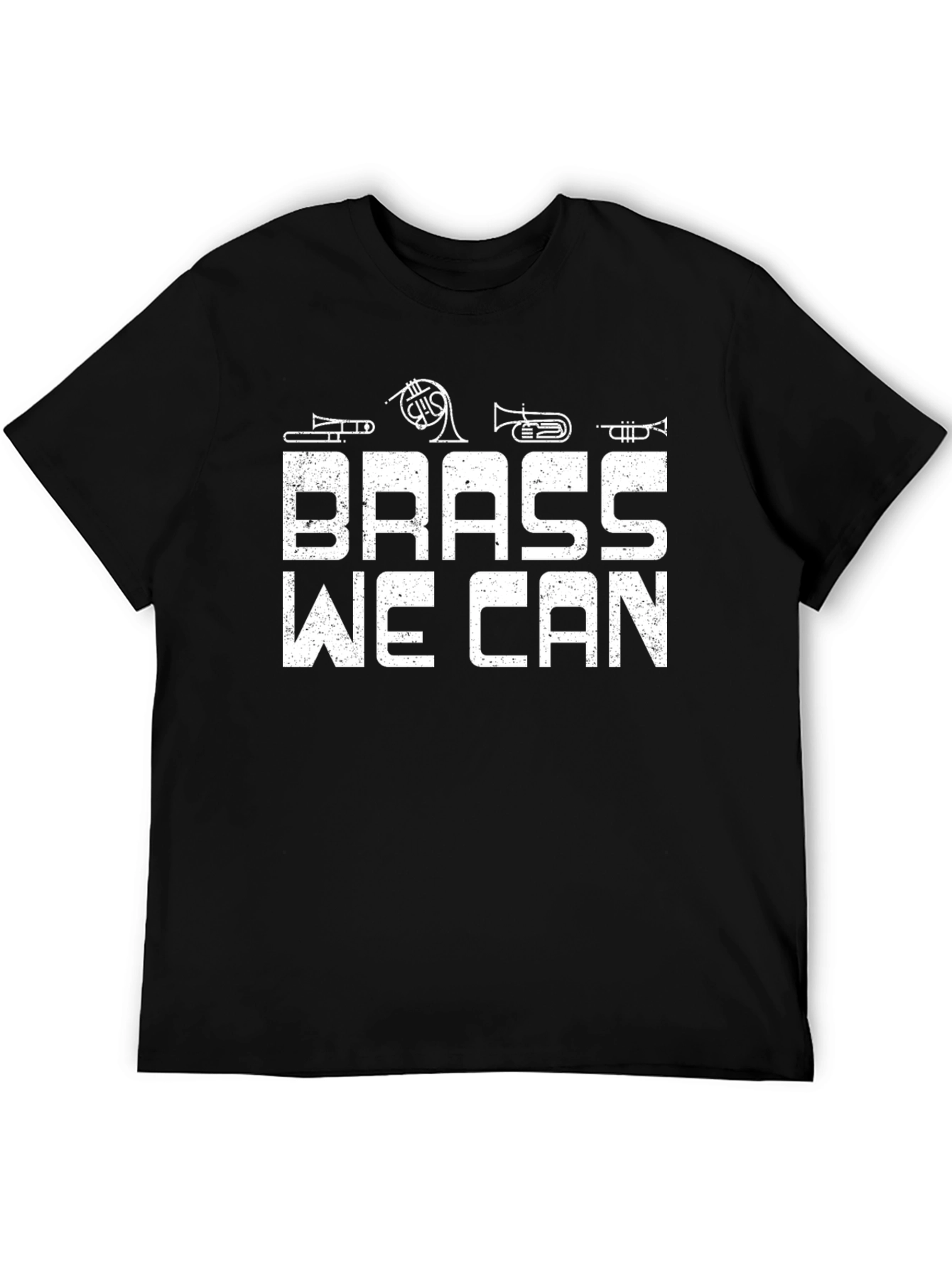 Brass We Can T-Shirt - Funny Music Band Tee