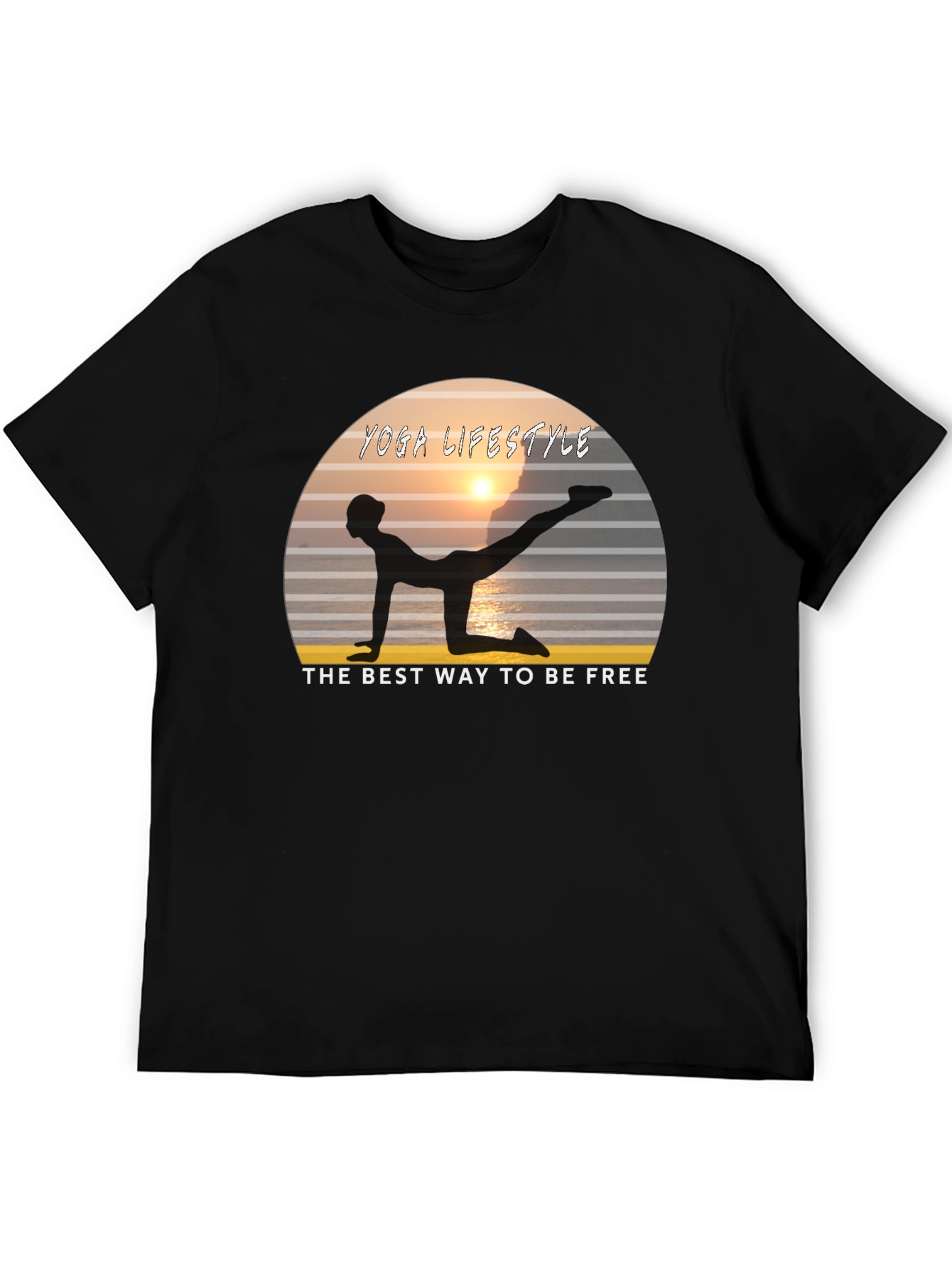 Yoga Lifestyle T-Shirt - Relaxed Fit