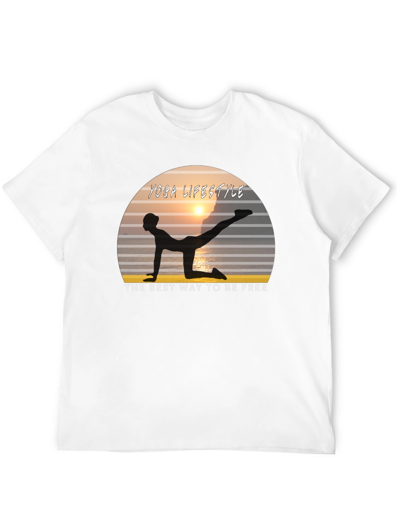 Yoga Lifestyle T-Shirt - Relaxed Fit
