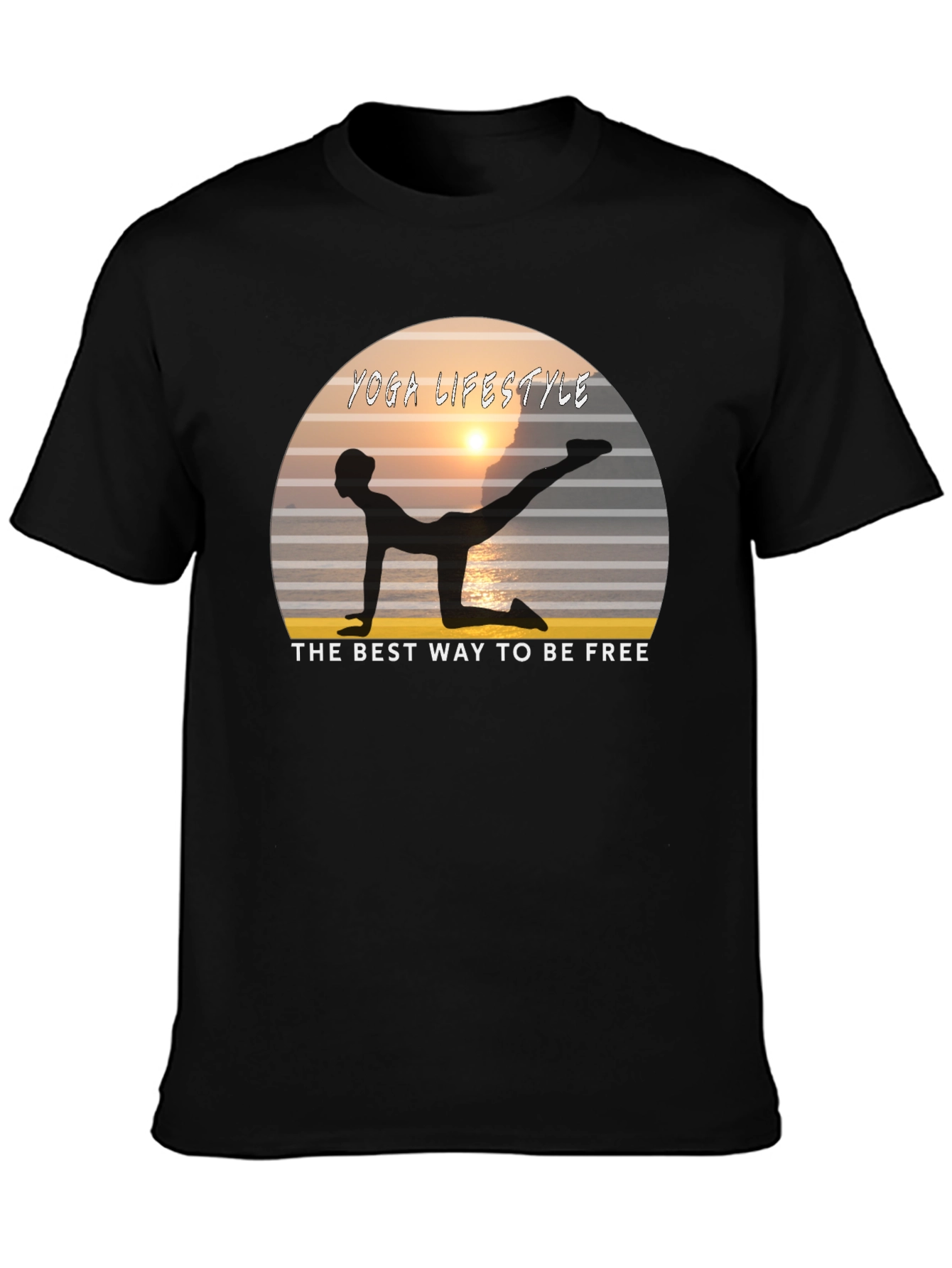 Yoga Lifestyle T-Shirt - Relaxed Fit
