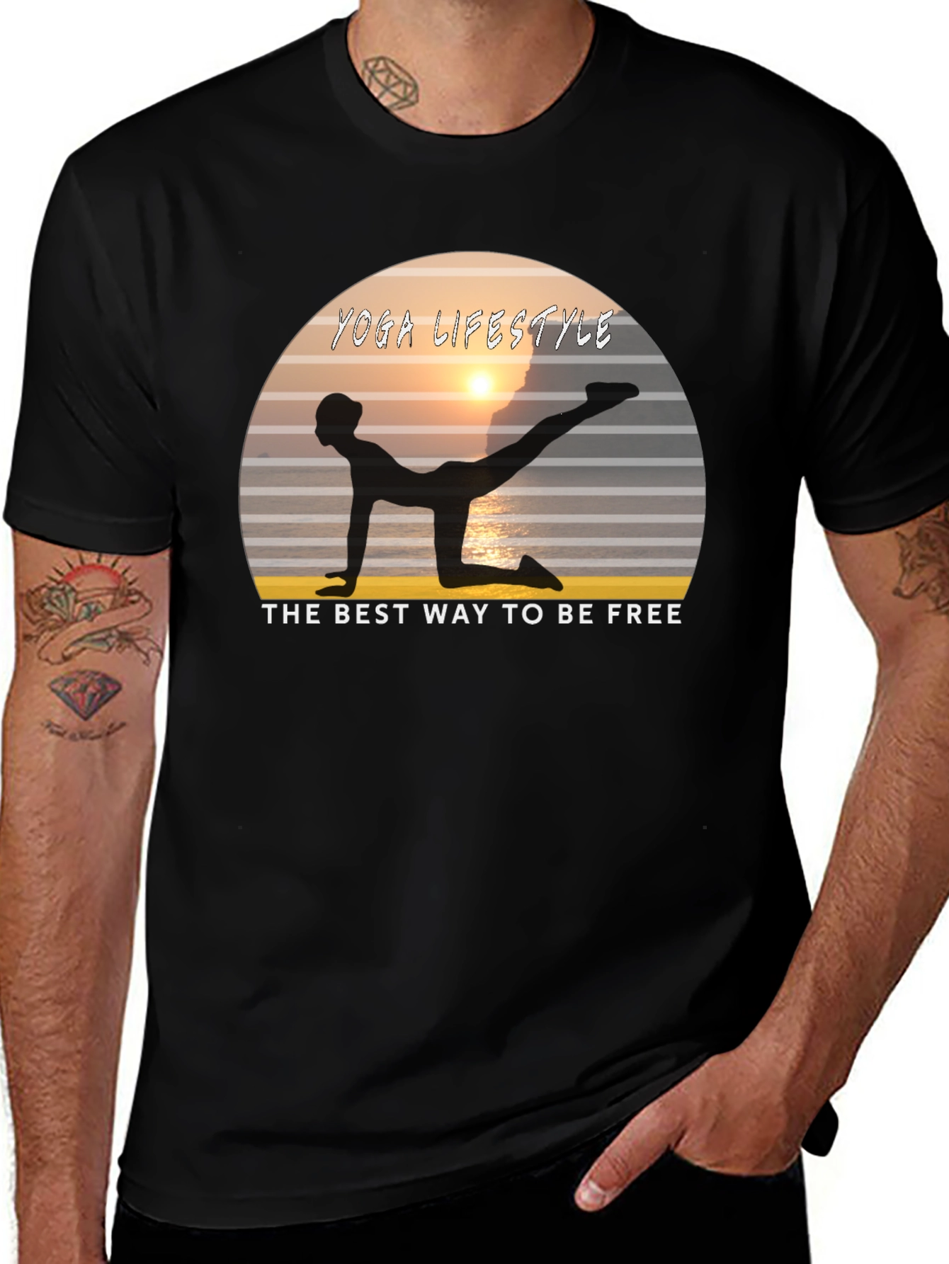 Yoga Lifestyle T-Shirt - Relaxed Fit