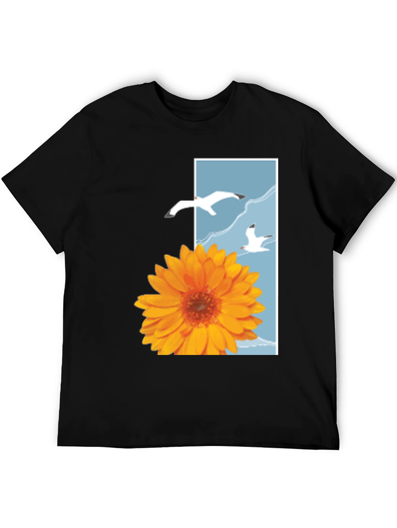 Seagull & Sunflower Graphic Tee
