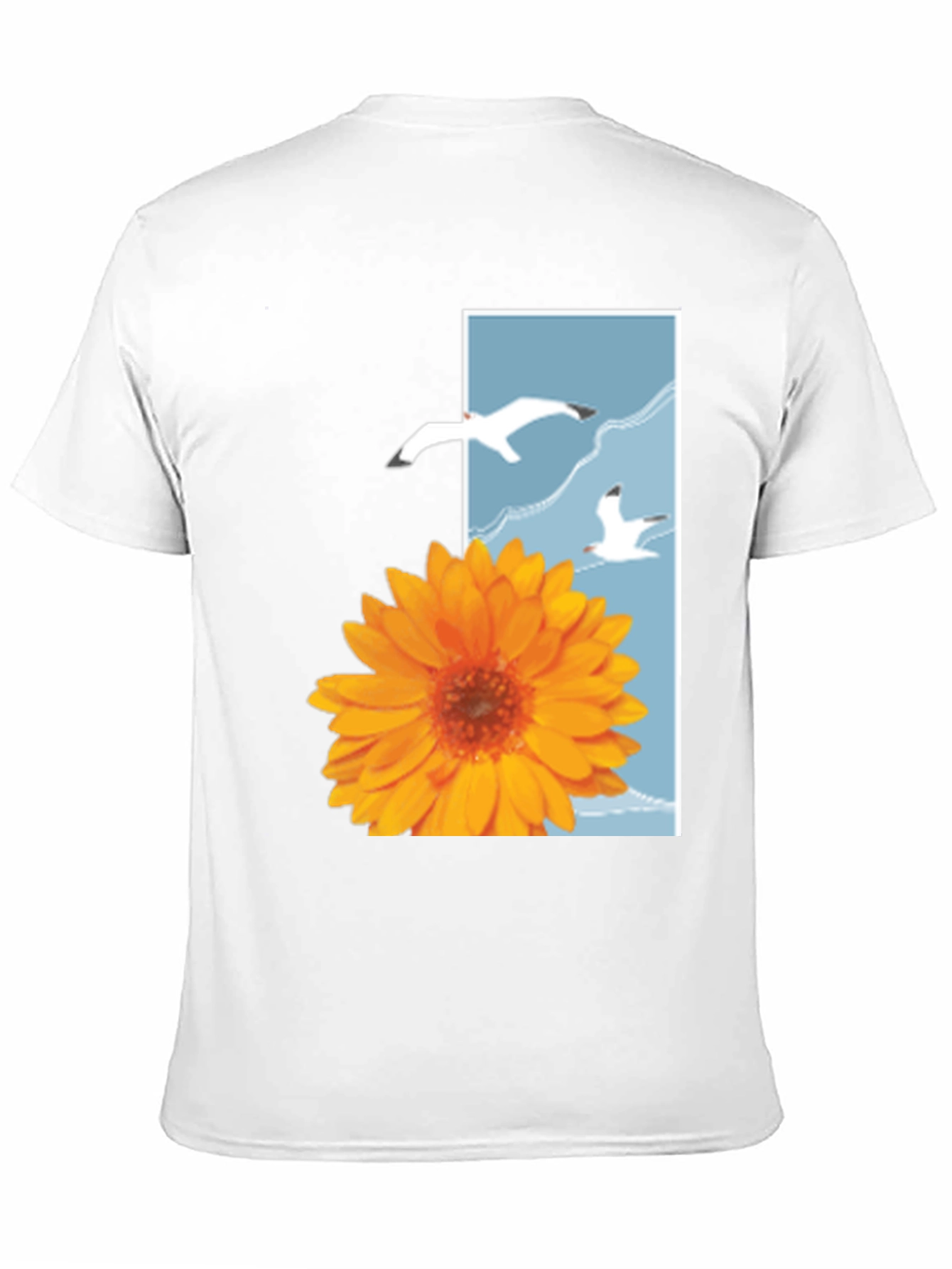 Seagull & Sunflower Graphic Tee