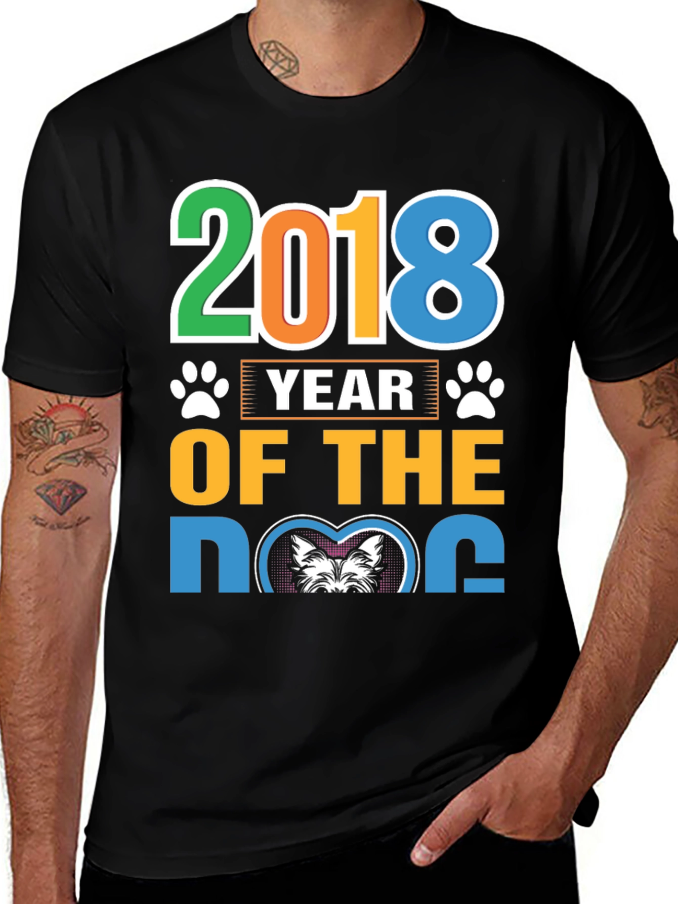 Year of the Dog 2018 T-Shirt