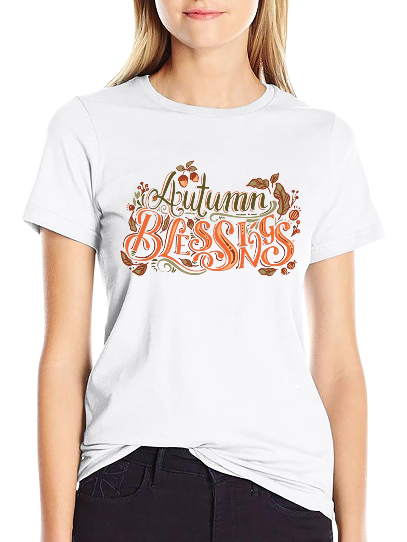 Autumn Blessings Graphic T-Shirt