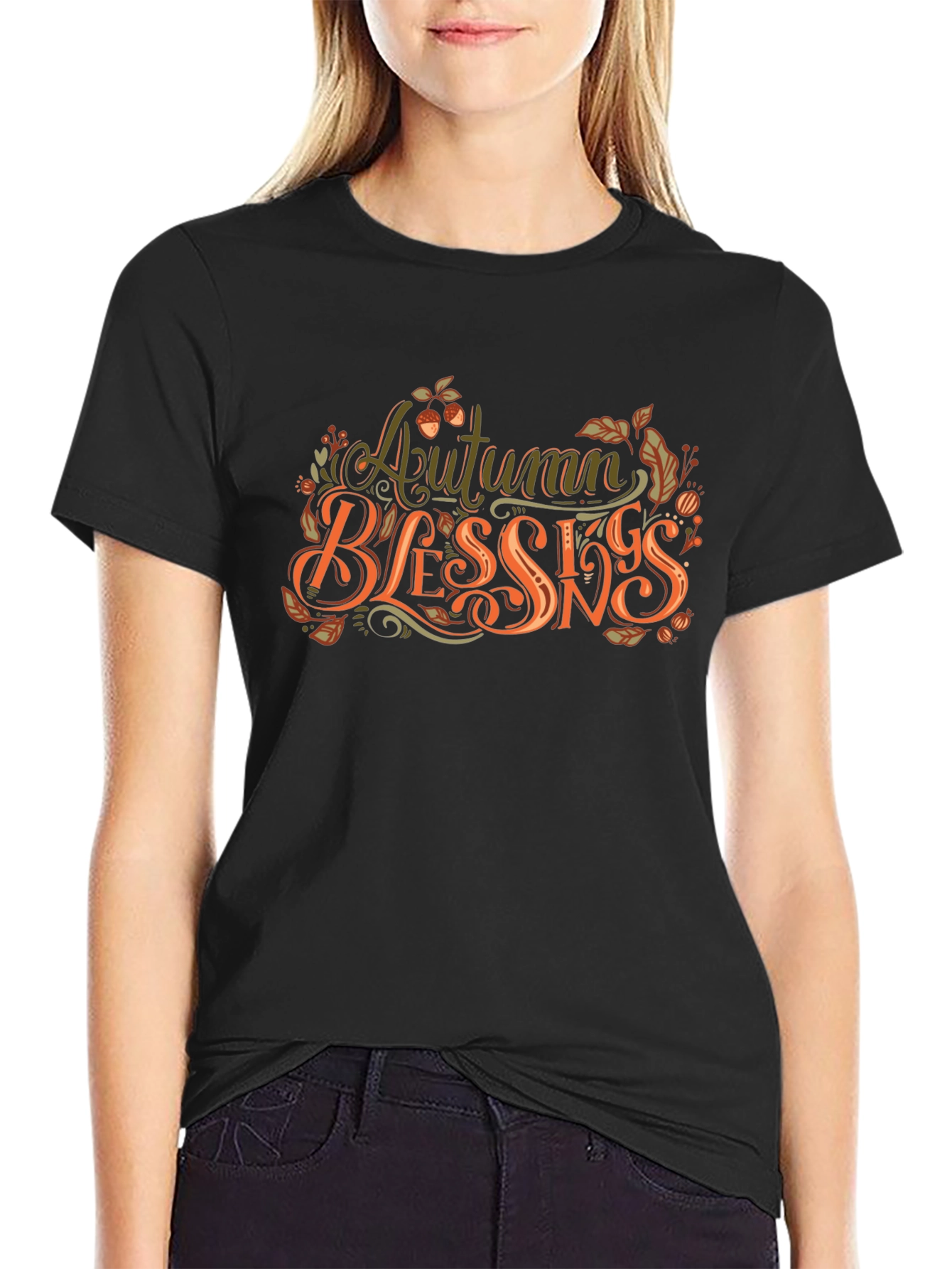 Autumn Blessings Graphic T-Shirt