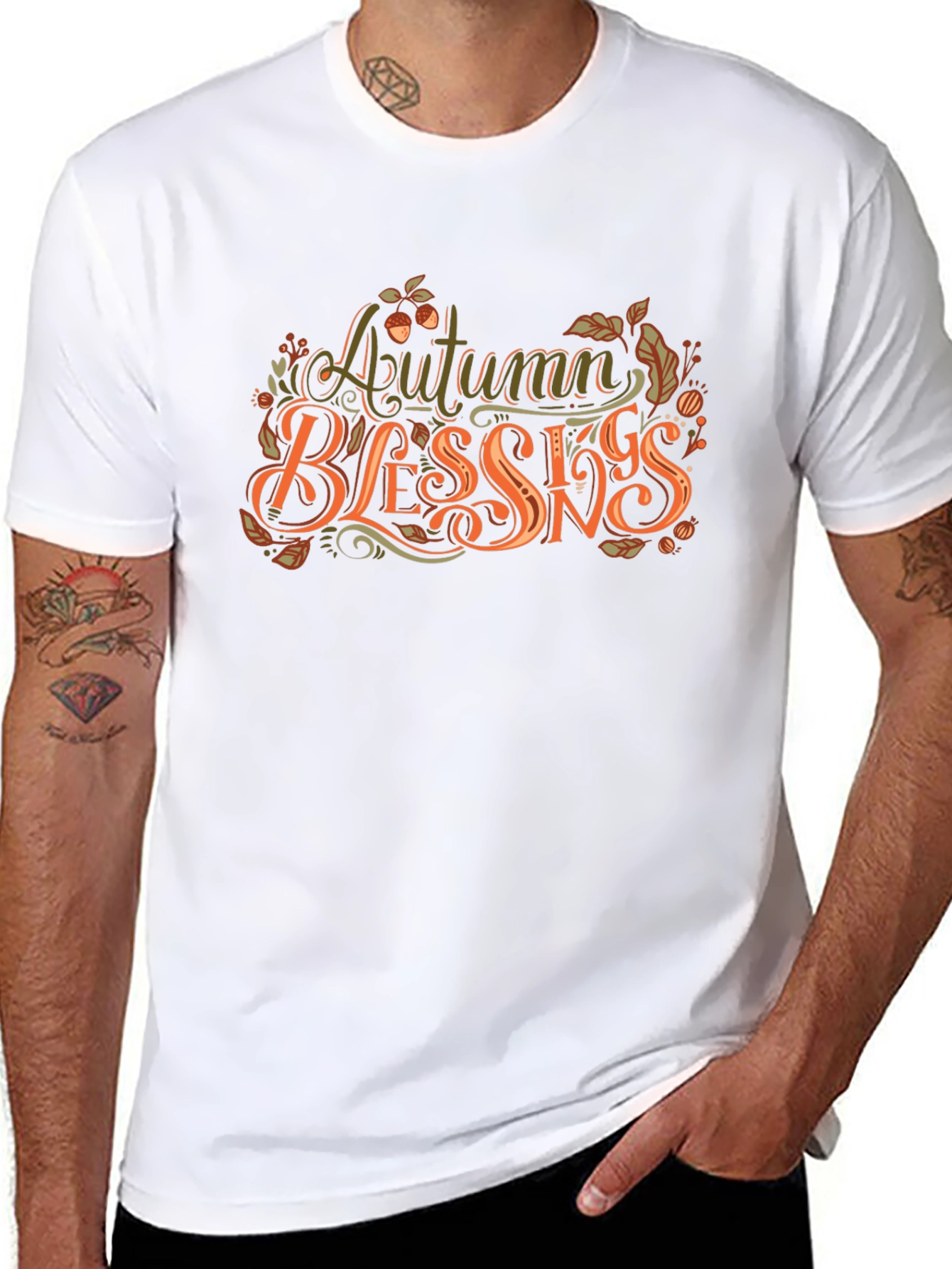 Autumn Blessings Graphic T-Shirt
