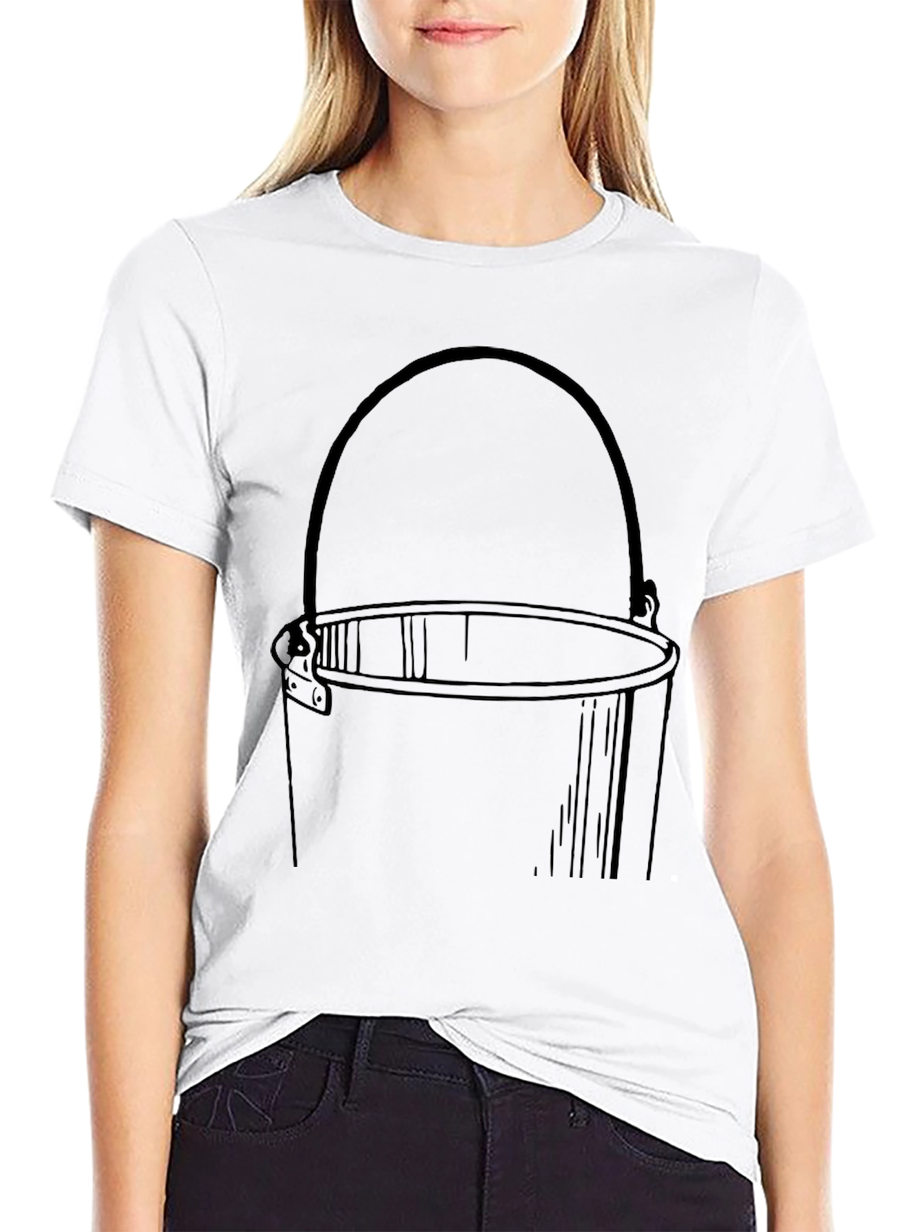 Bucket Graphic Tee - Black