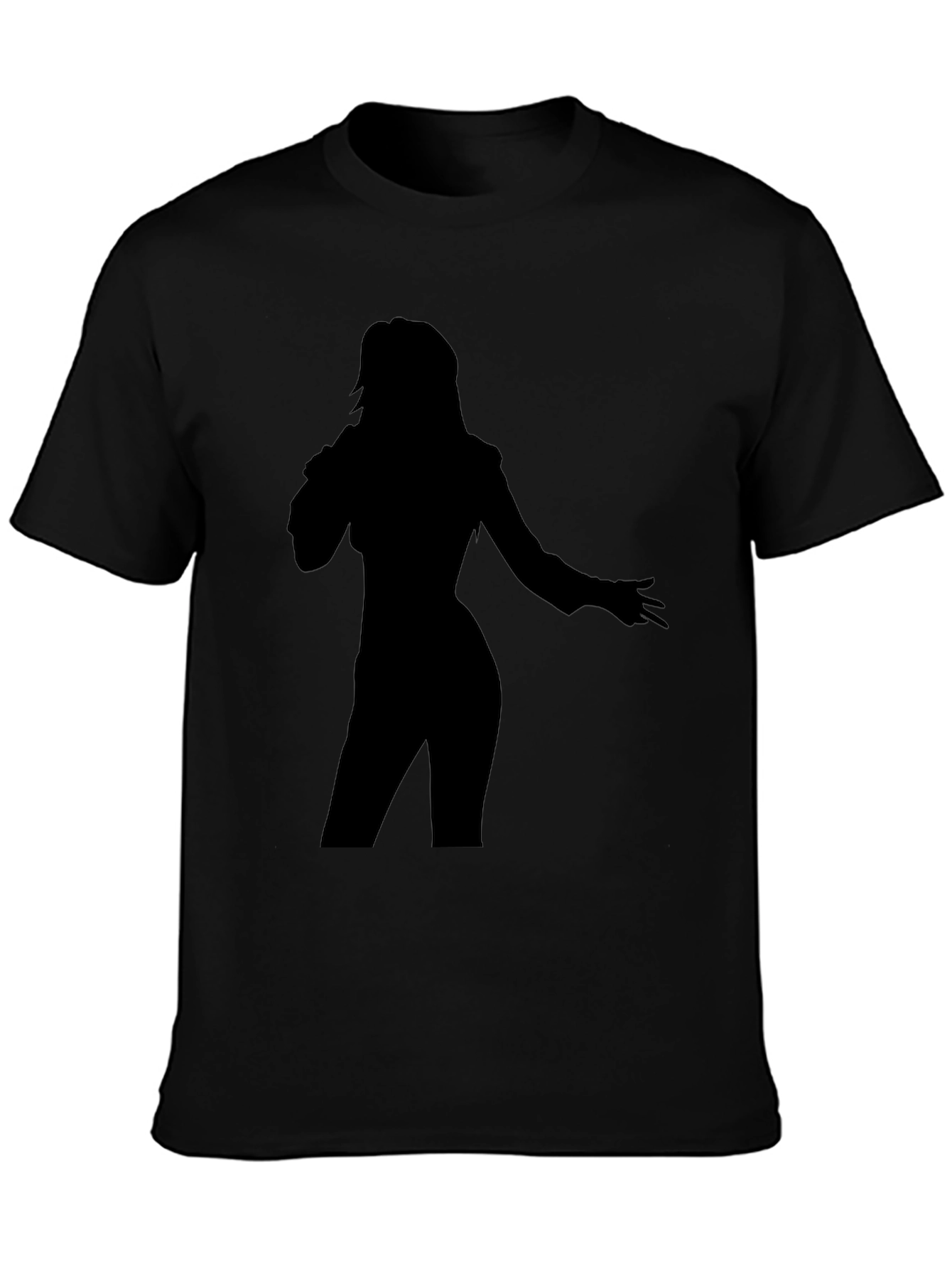 Silhouette Singer Graphic Tee