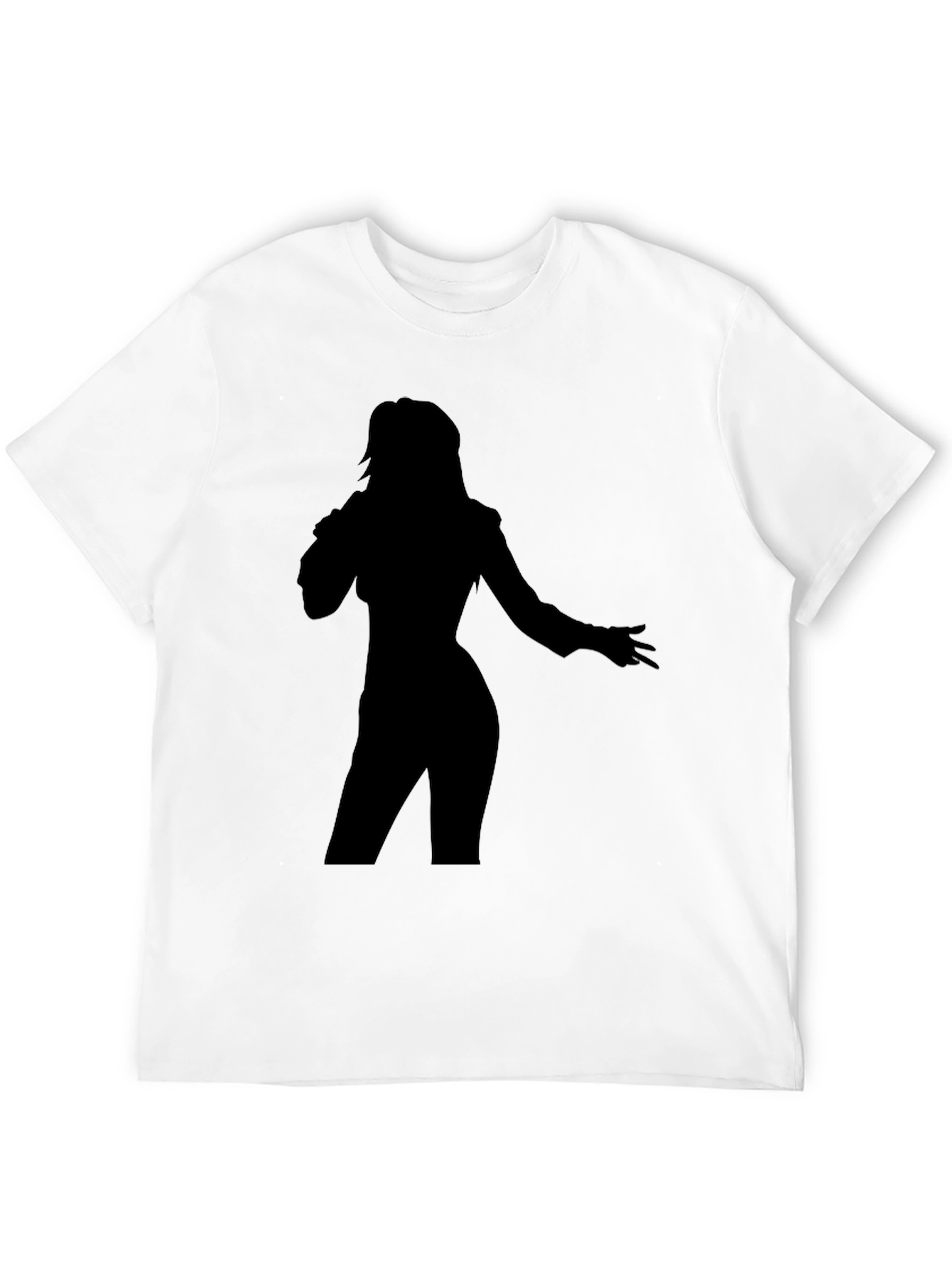 Silhouette Singer Graphic Tee