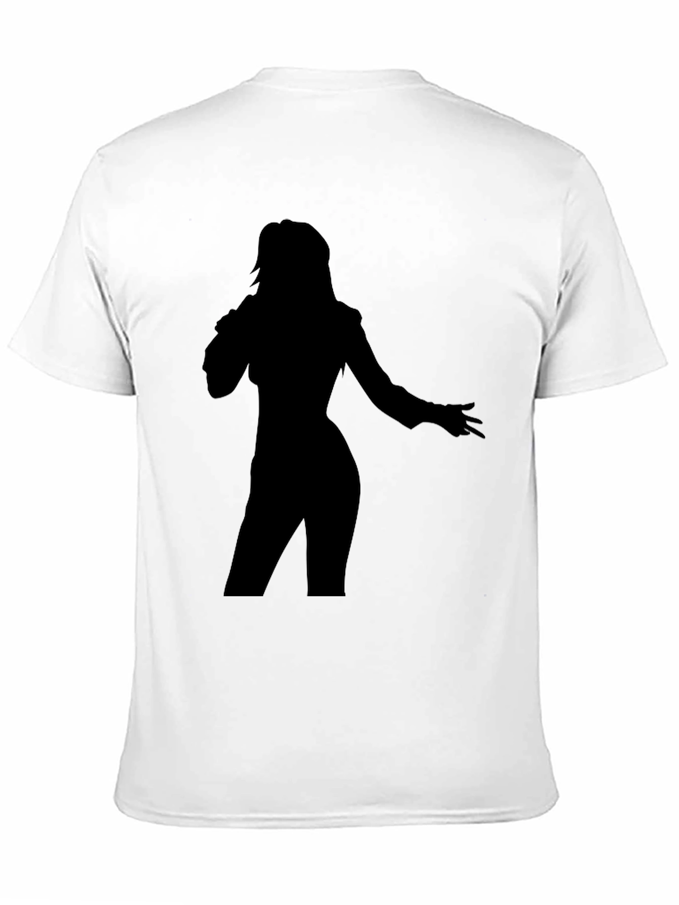 Silhouette Singer Graphic Tee