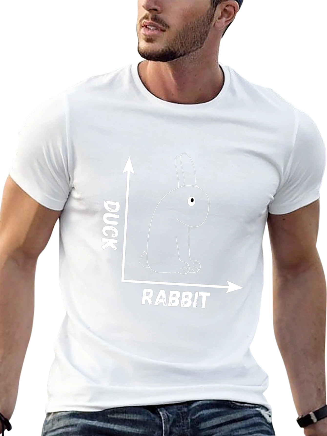 Duck or Rabbit Illusion T-Shirt