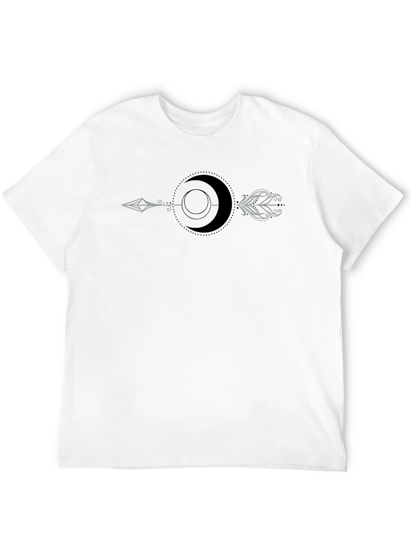 Black Moon Arrow T-Shirt - Unique Graphic Tee