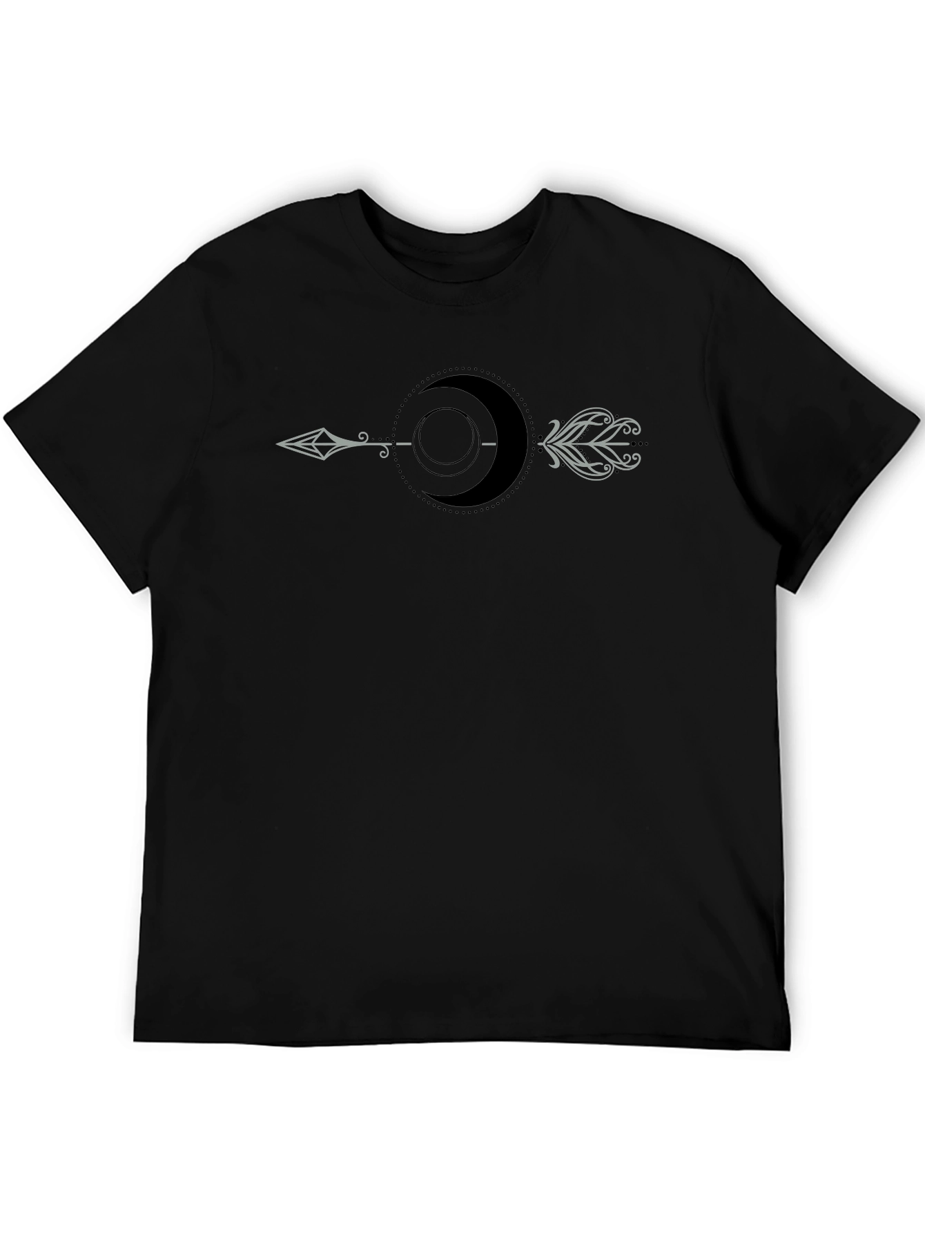 Black Moon Arrow T-Shirt - Unique Graphic Tee
