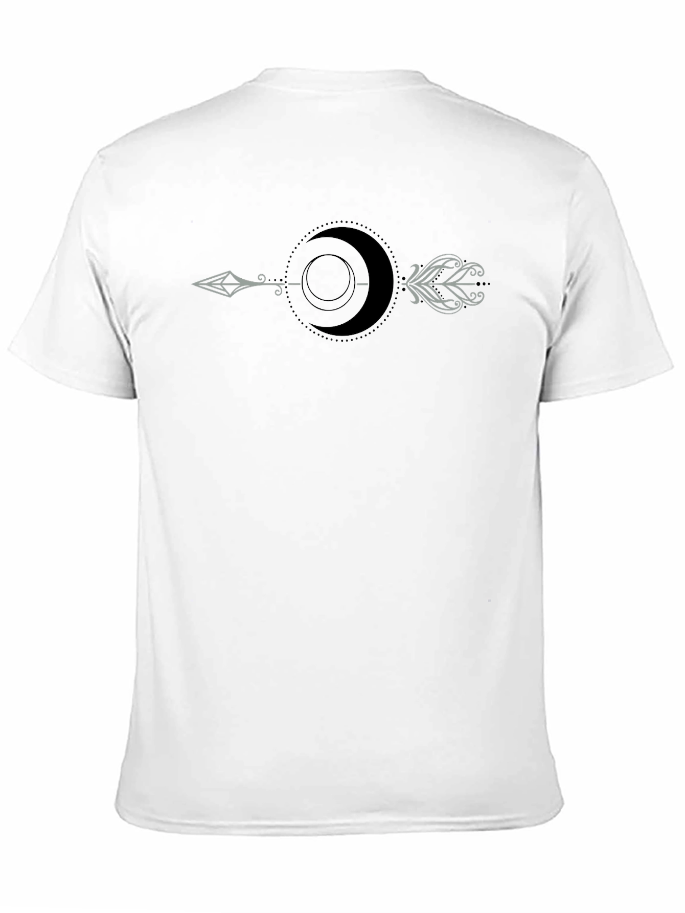 Black Moon Arrow T-Shirt - Unique Graphic Tee