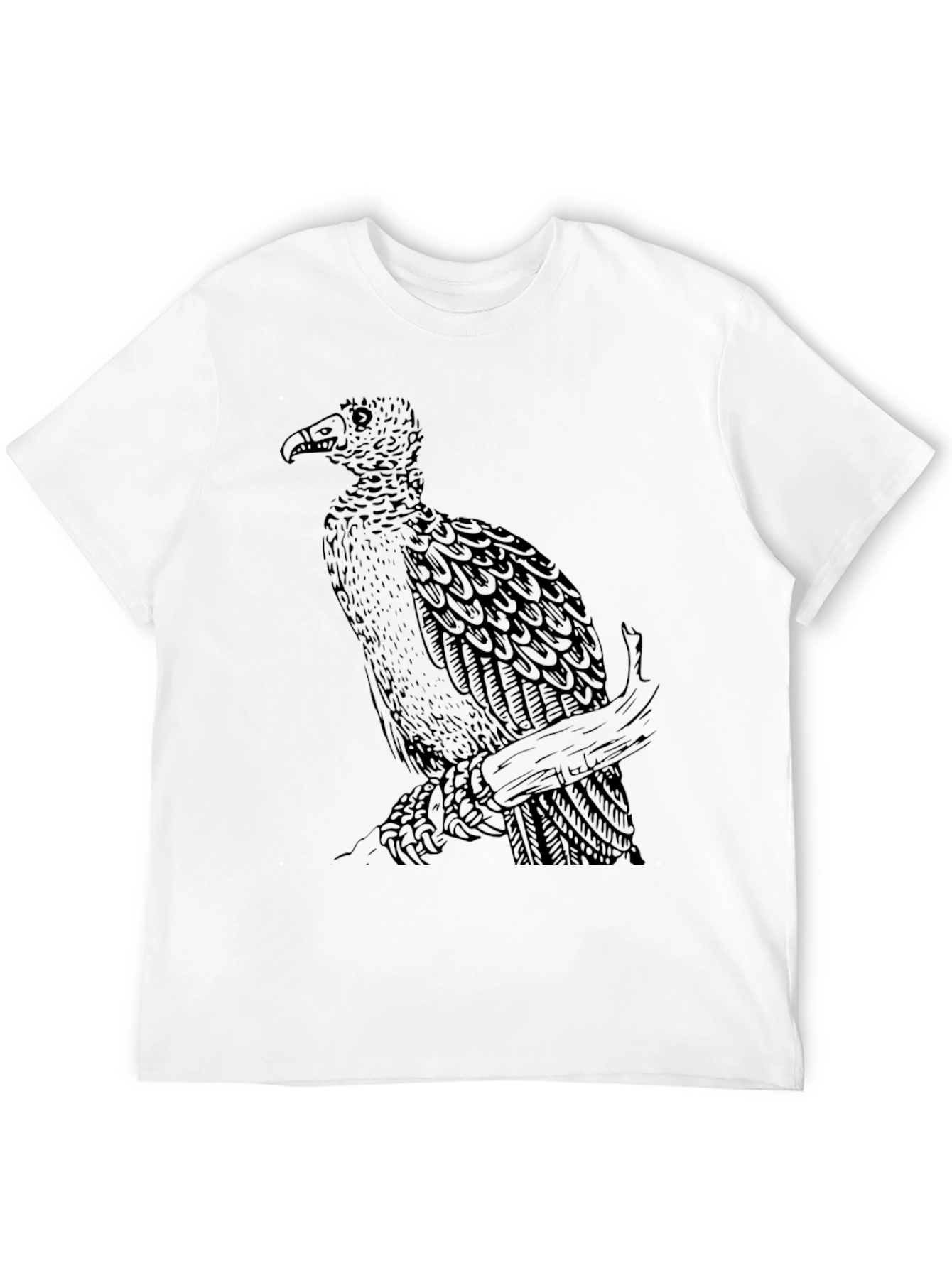 Vulture Graphic Tee - Mens Black T-Shirt