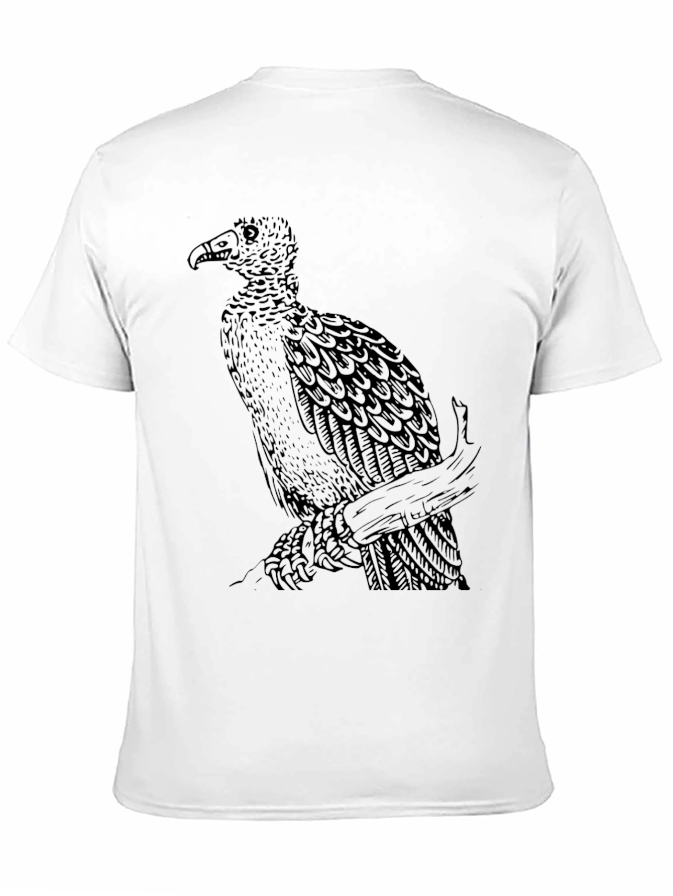 Vulture Graphic Tee - Mens Black T-Shirt