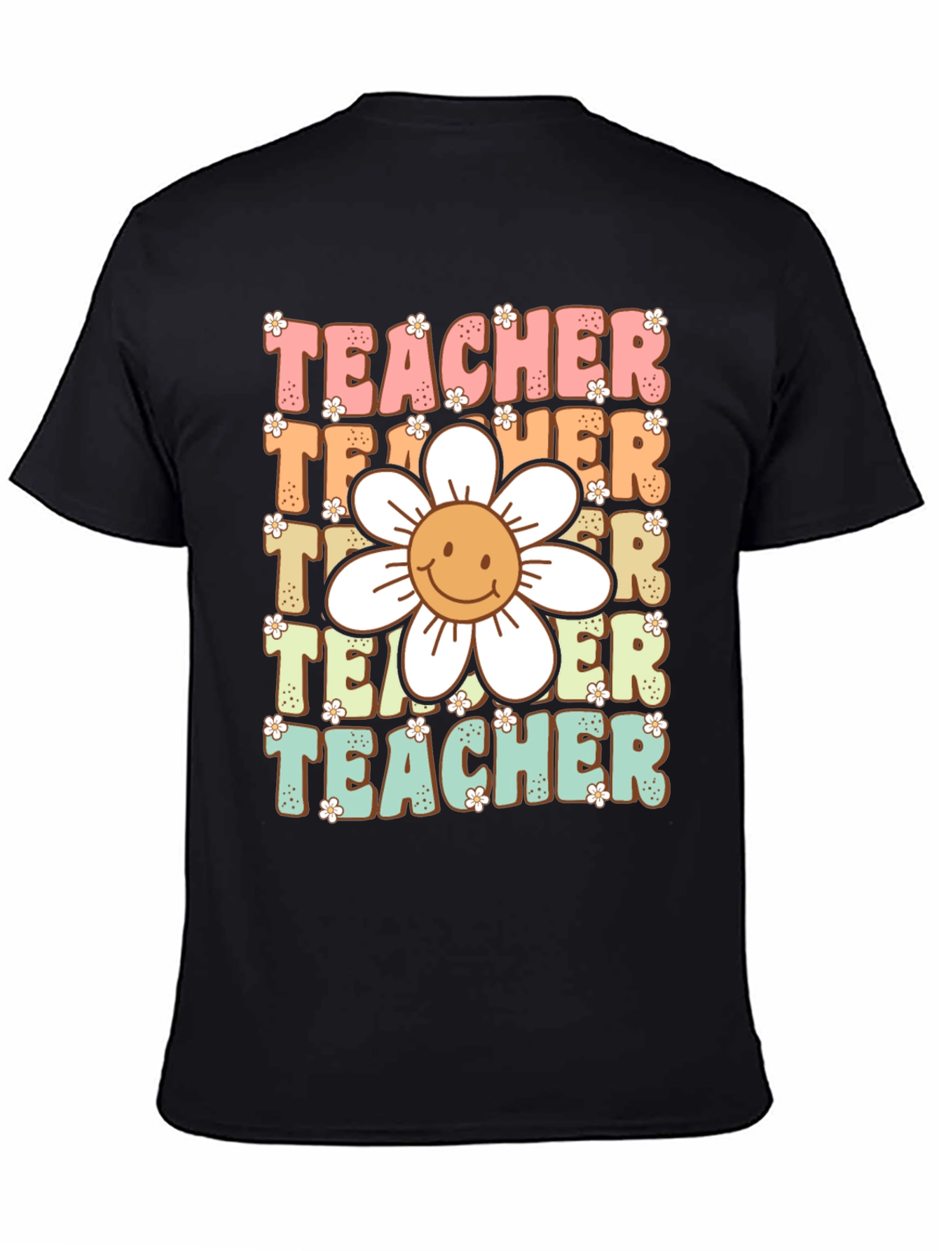 Retro Teacher Graphic T-Shirt
