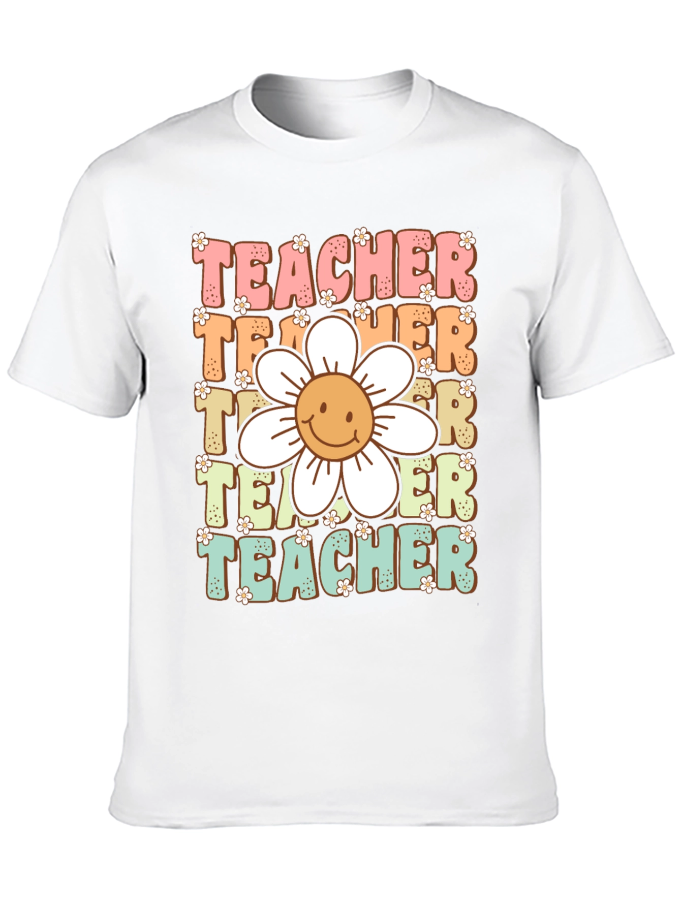 Retro Teacher Graphic T-Shirt