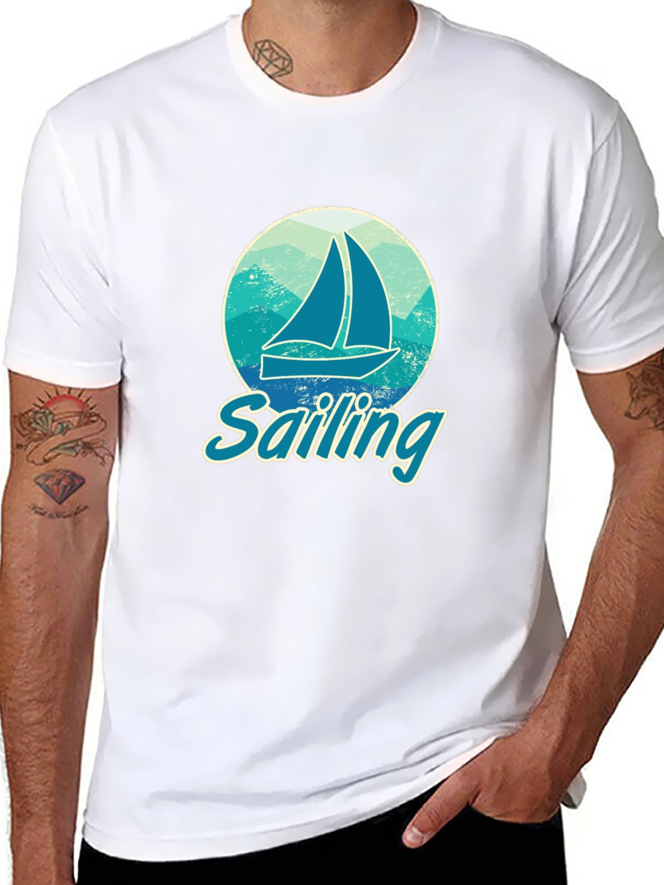 Sailing Graphic T-Shirt - Adventure Awaits!