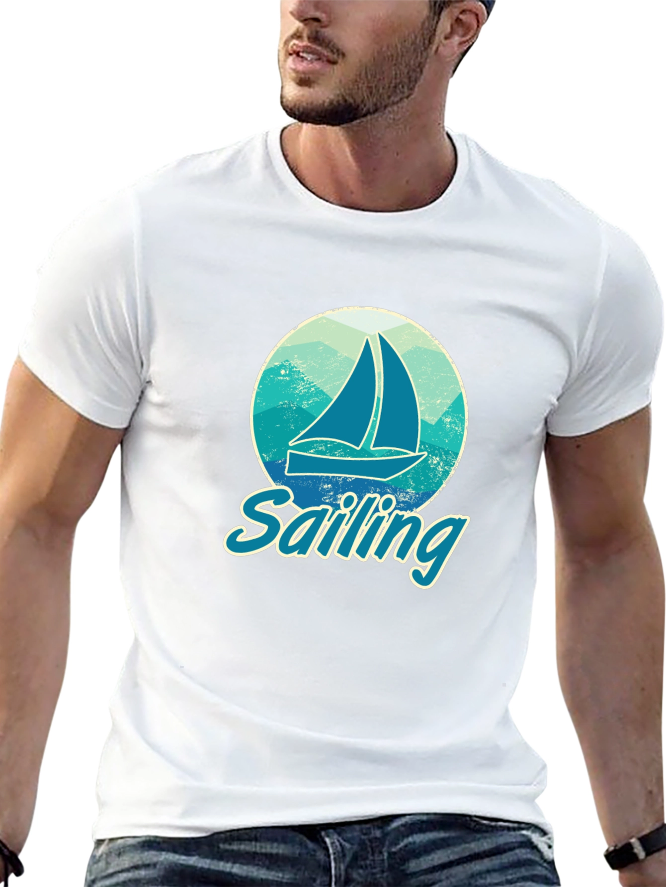 Sailing Graphic T-Shirt - Adventure Awaits!