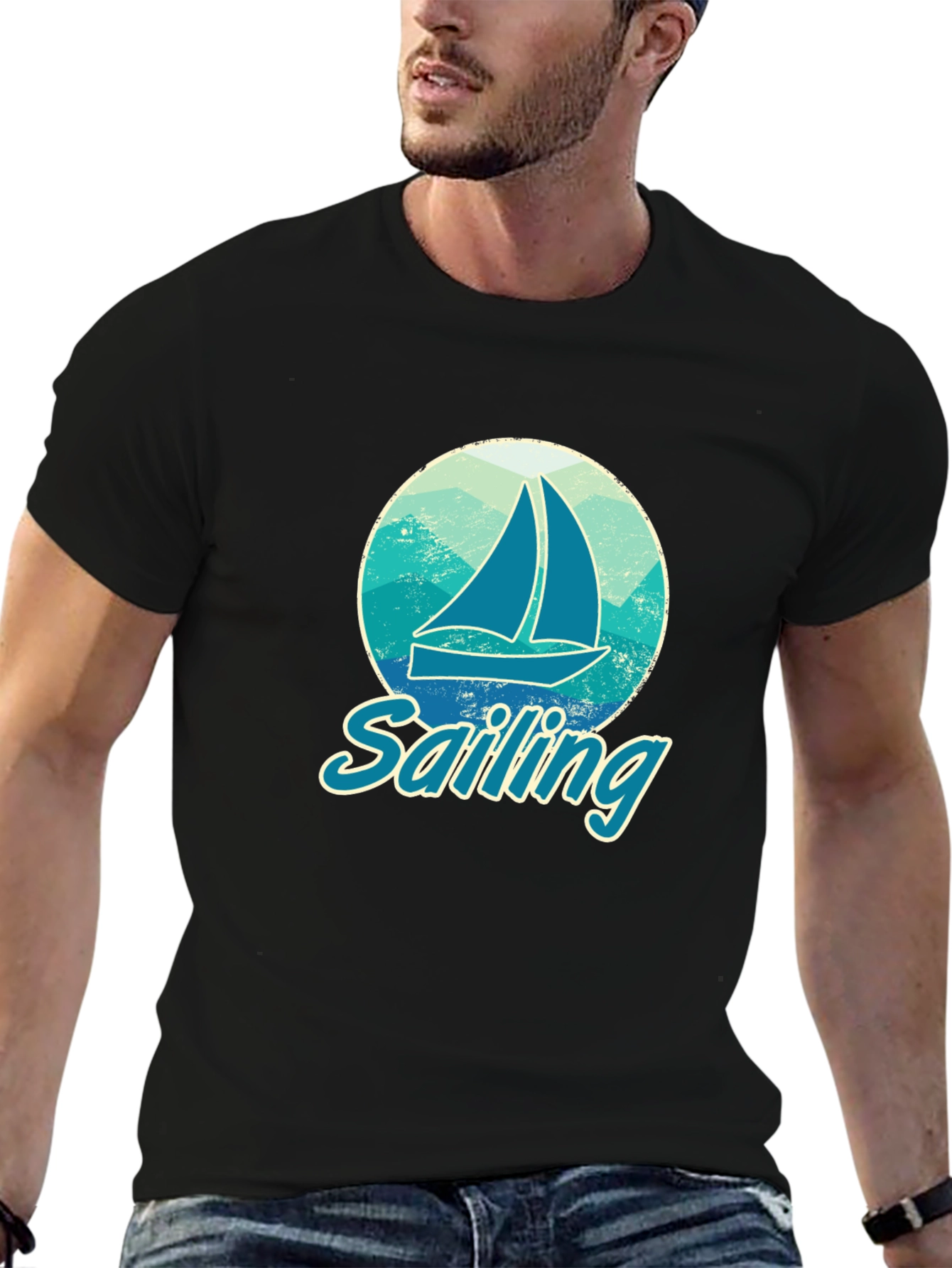 Sailing Graphic T-Shirt - Adventure Awaits!