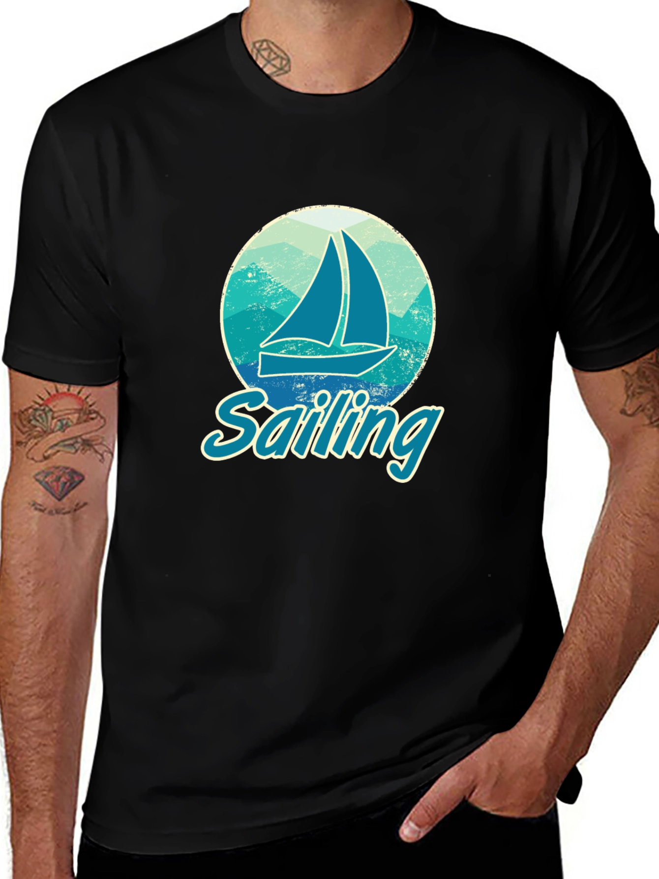 Sailing Graphic T-Shirt - Adventure Awaits!