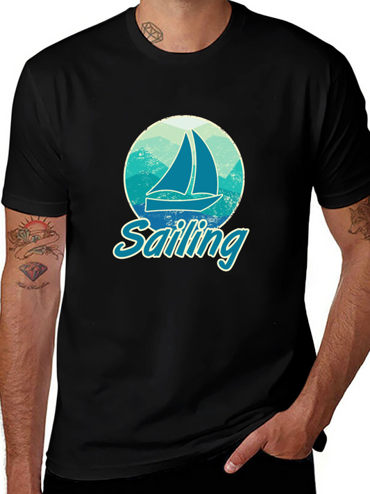 Sailing Graphic T-Shirt - Adventure Awaits!